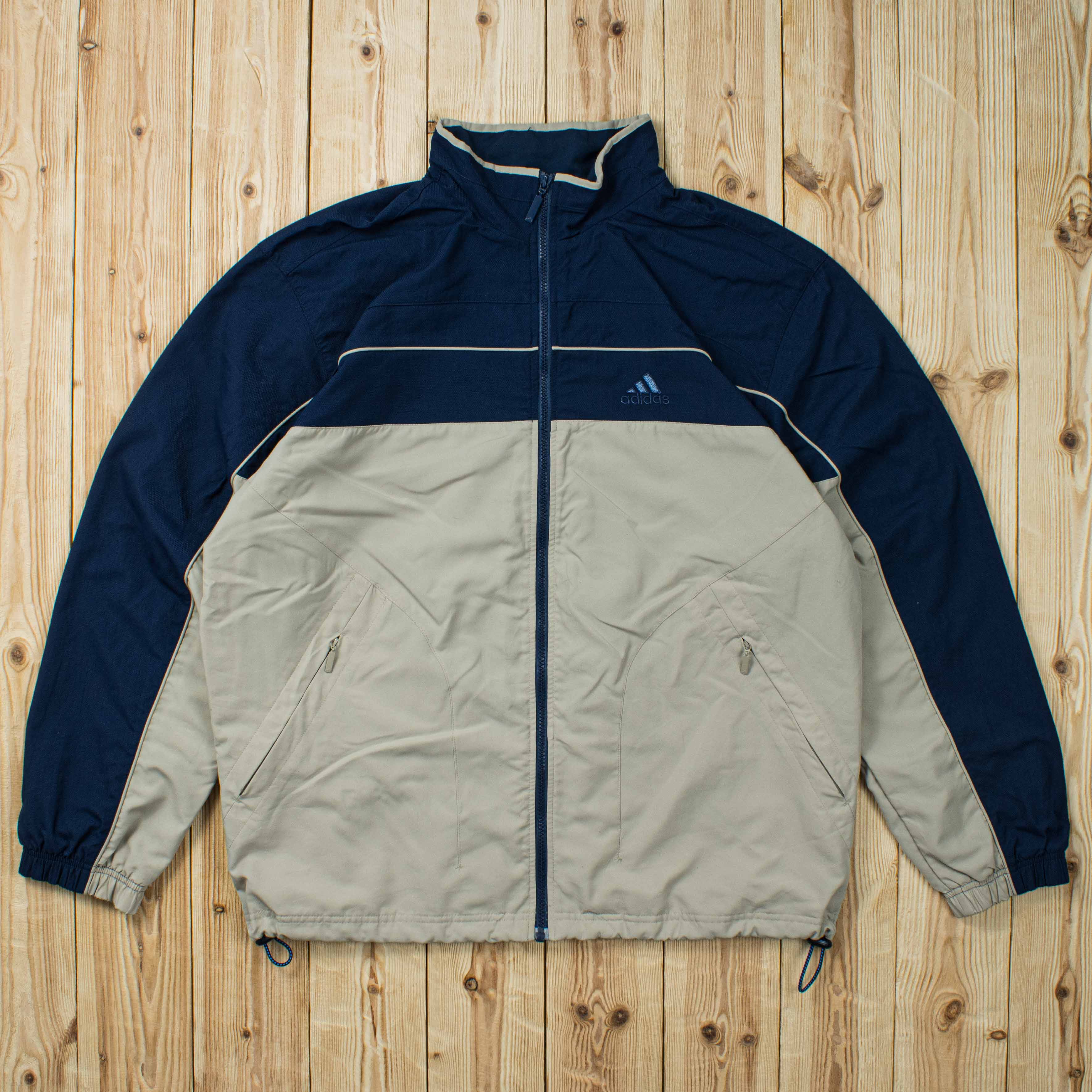 (L) Vintage Adidas Essential Embroidered Jacket