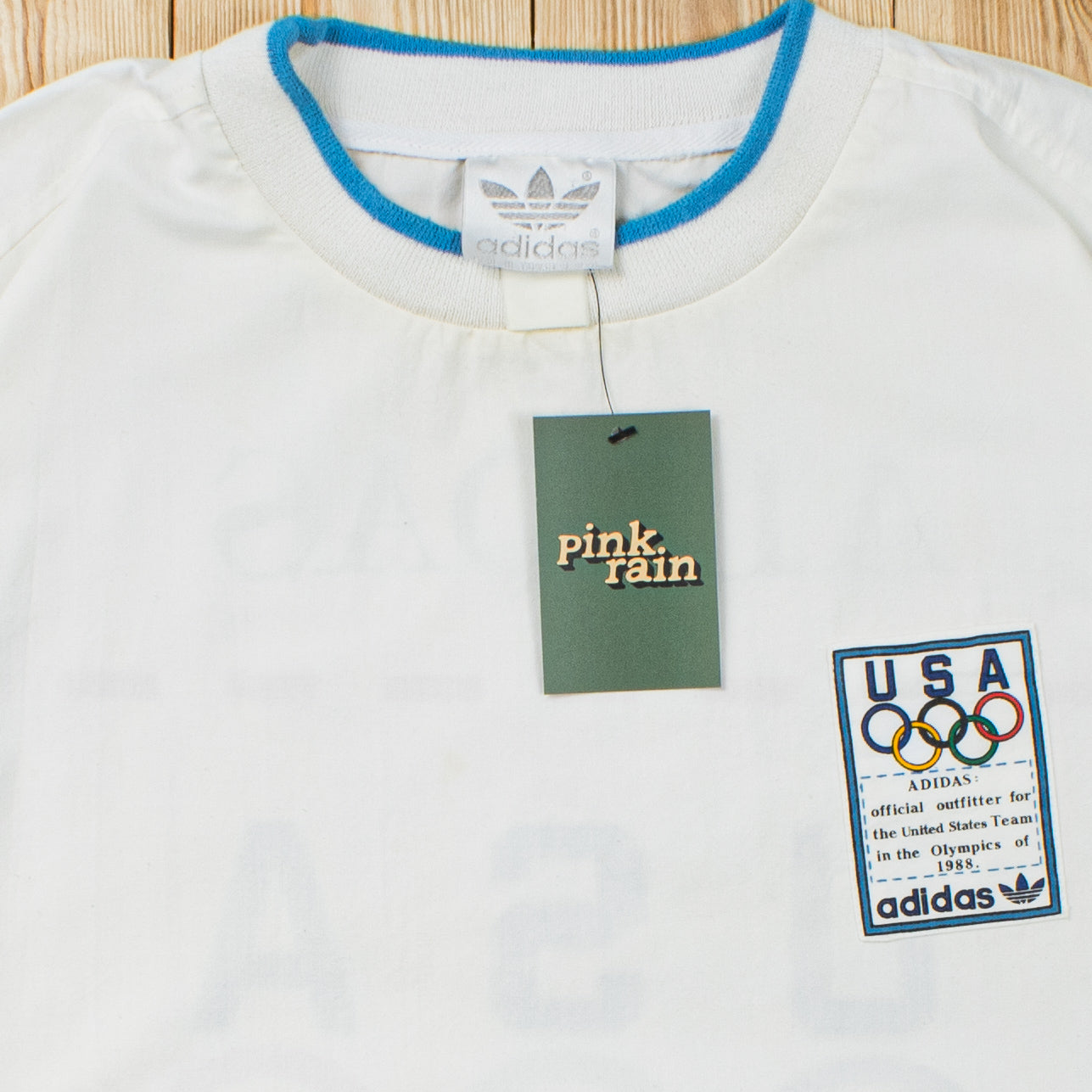 (L) 1988 Adidas Official Outfitter USA Olympic Team Sweatshirt