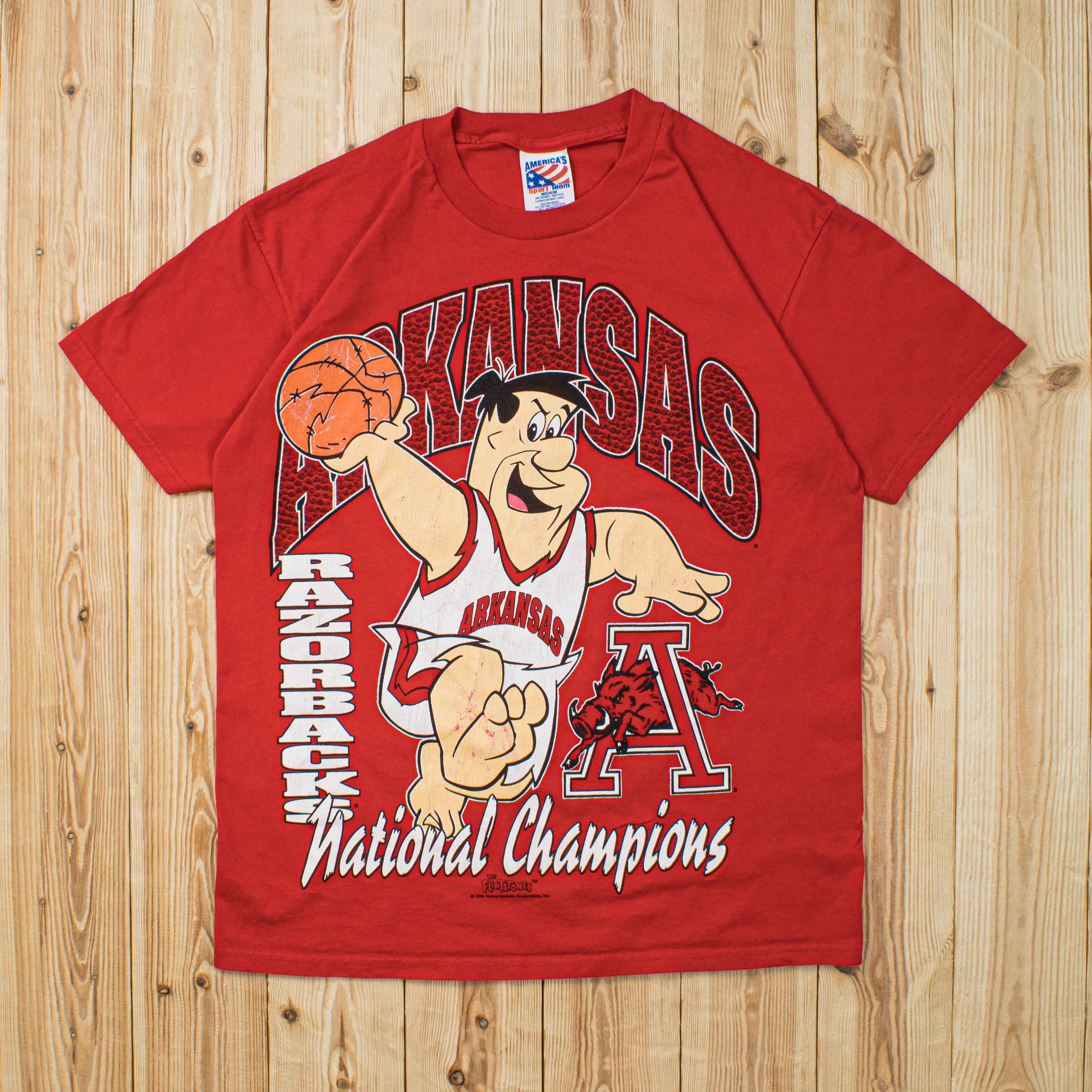 (M) 1994 Arkansas Razorbacks National Champions T-Shirt