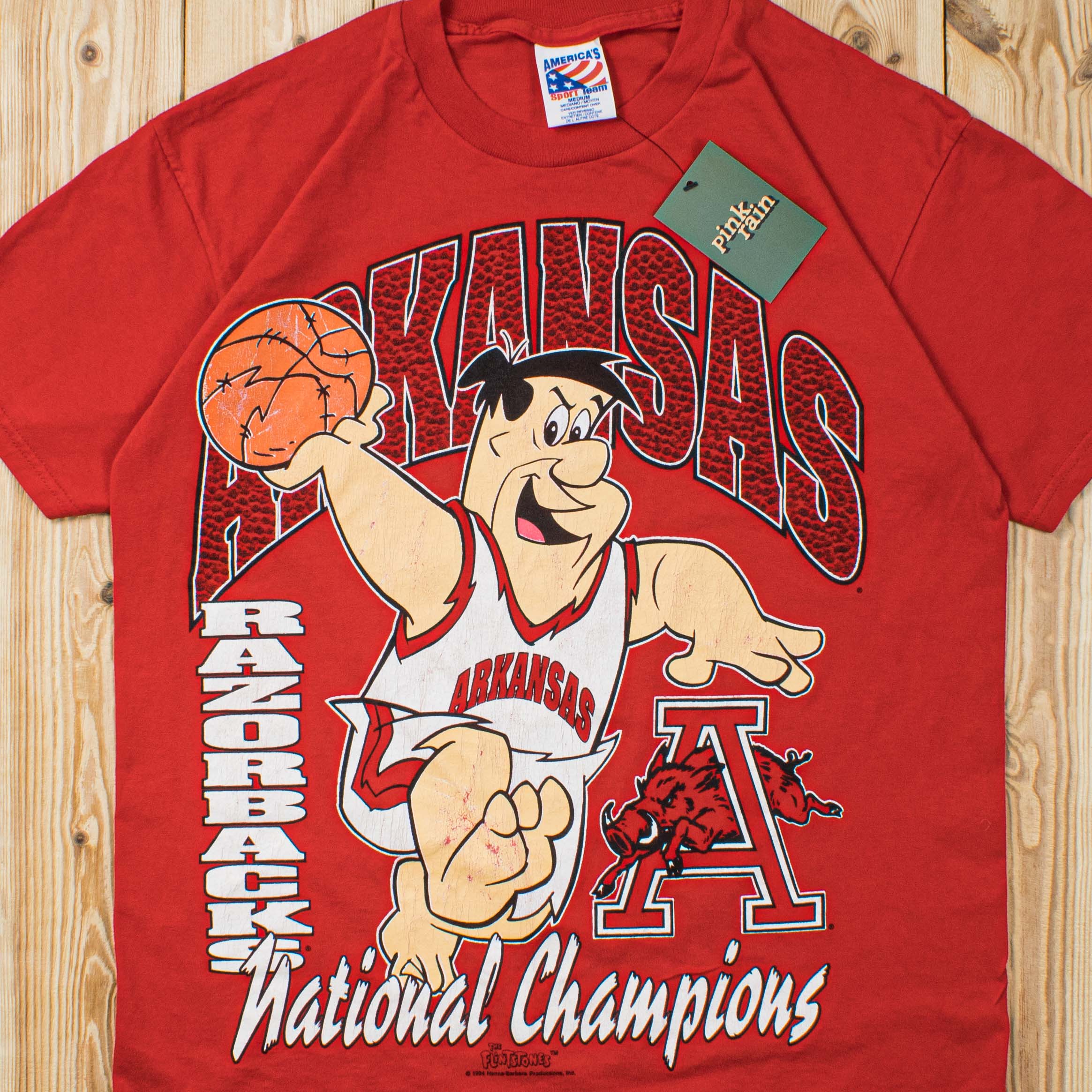 (M) 1994 Arkansas Razorbacks National Champions T-Shirt