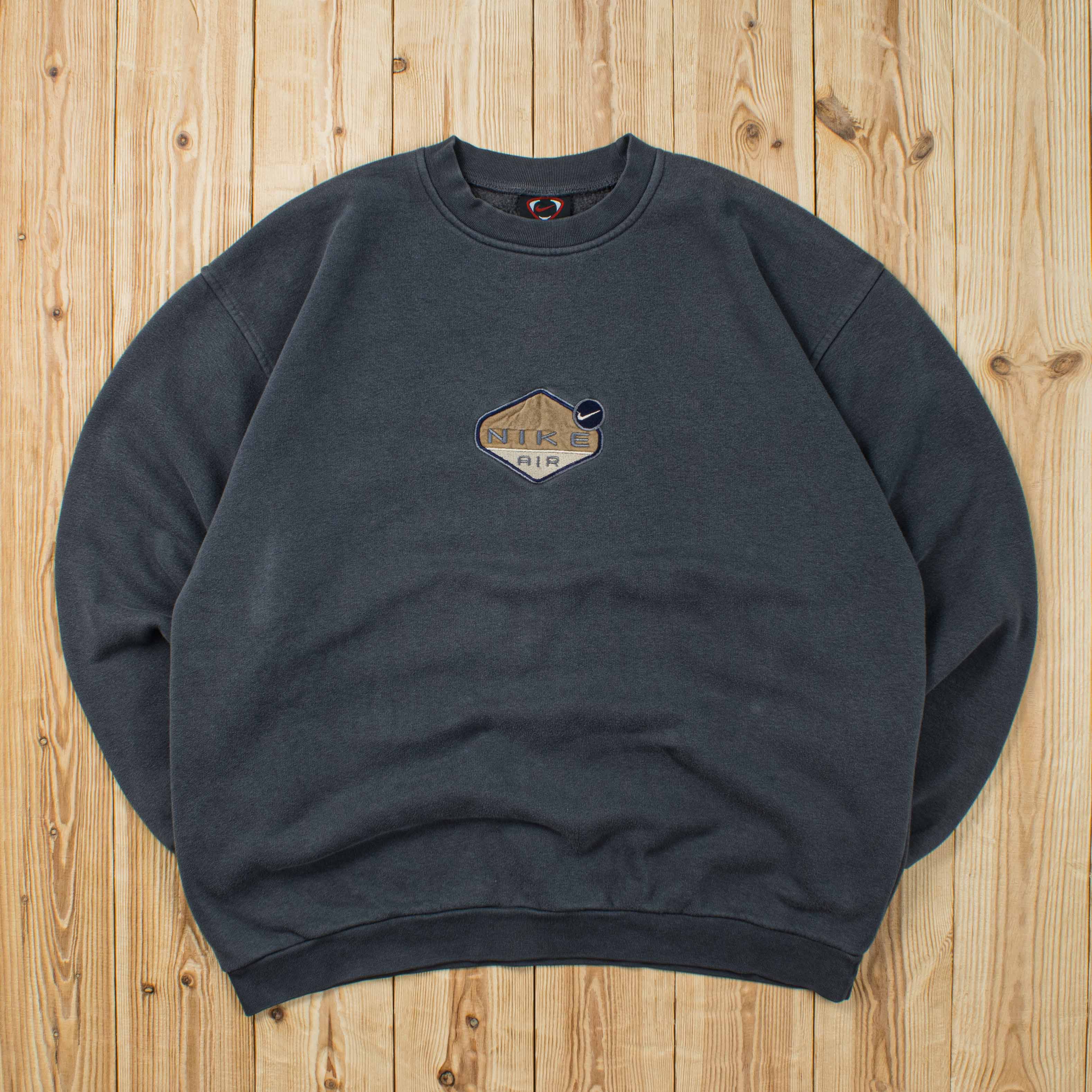 (L) Vintage Nike Air Embroidered Sweatshirt