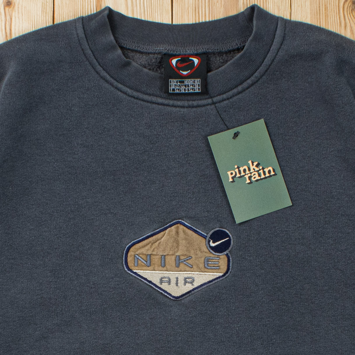 (L) Vintage Nike Air Embroidered Sweatshirt