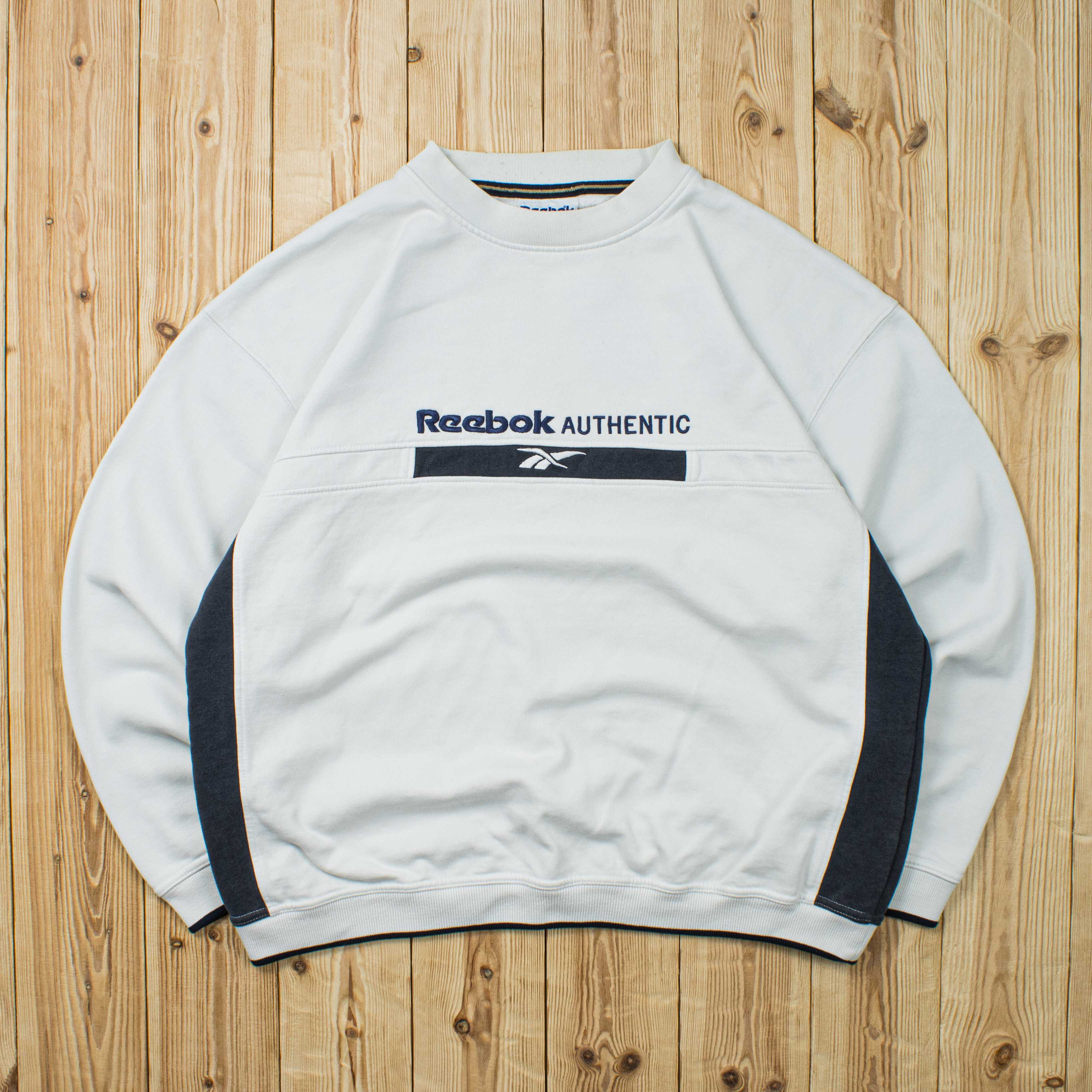 (M) Vintage Reebok Authentic Embroidered Sweatshirt