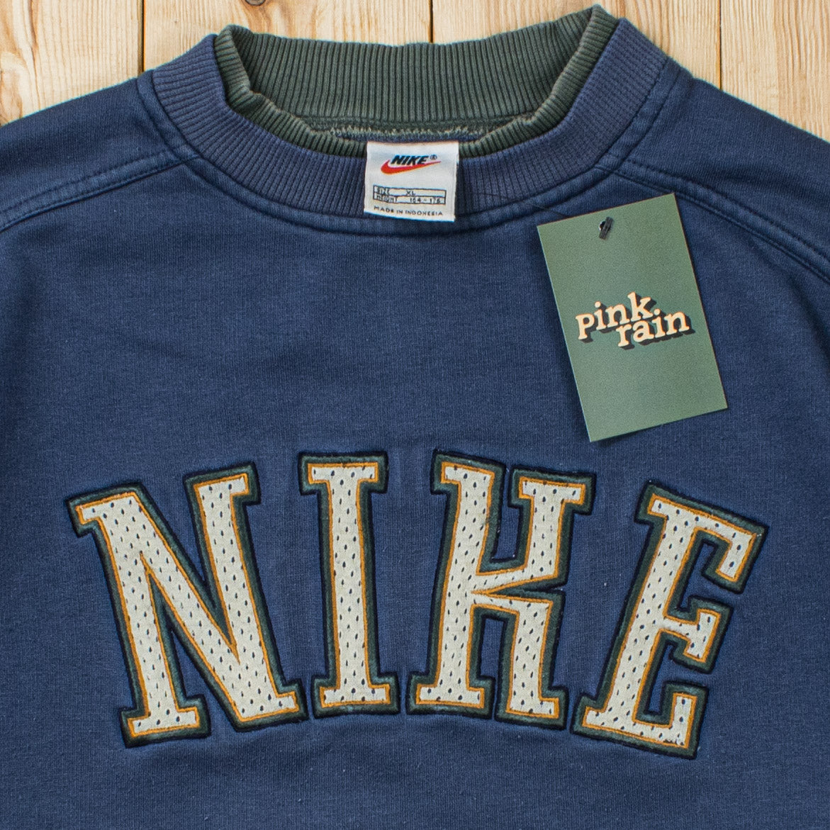 (S) Vintage Nike Spell Out Embroidered Sweatshirt