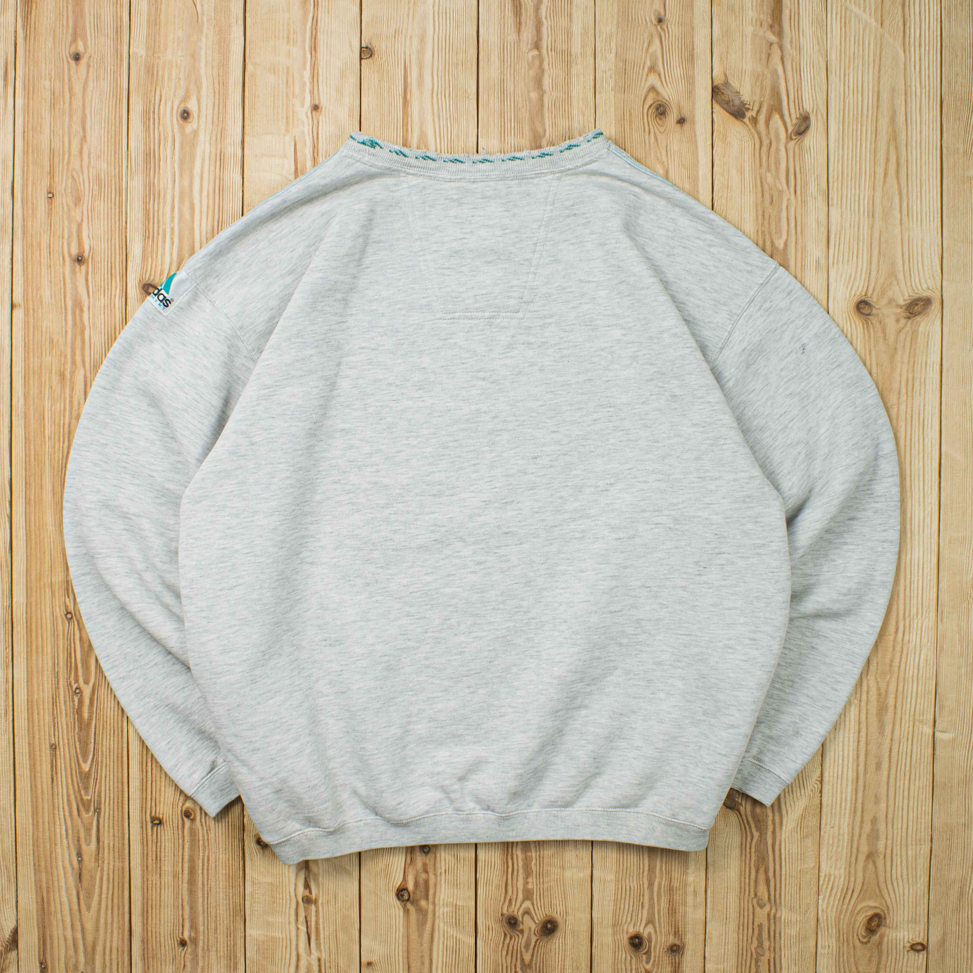 (L) Vintage Adidas Equipment Embroidered Sweatshirt