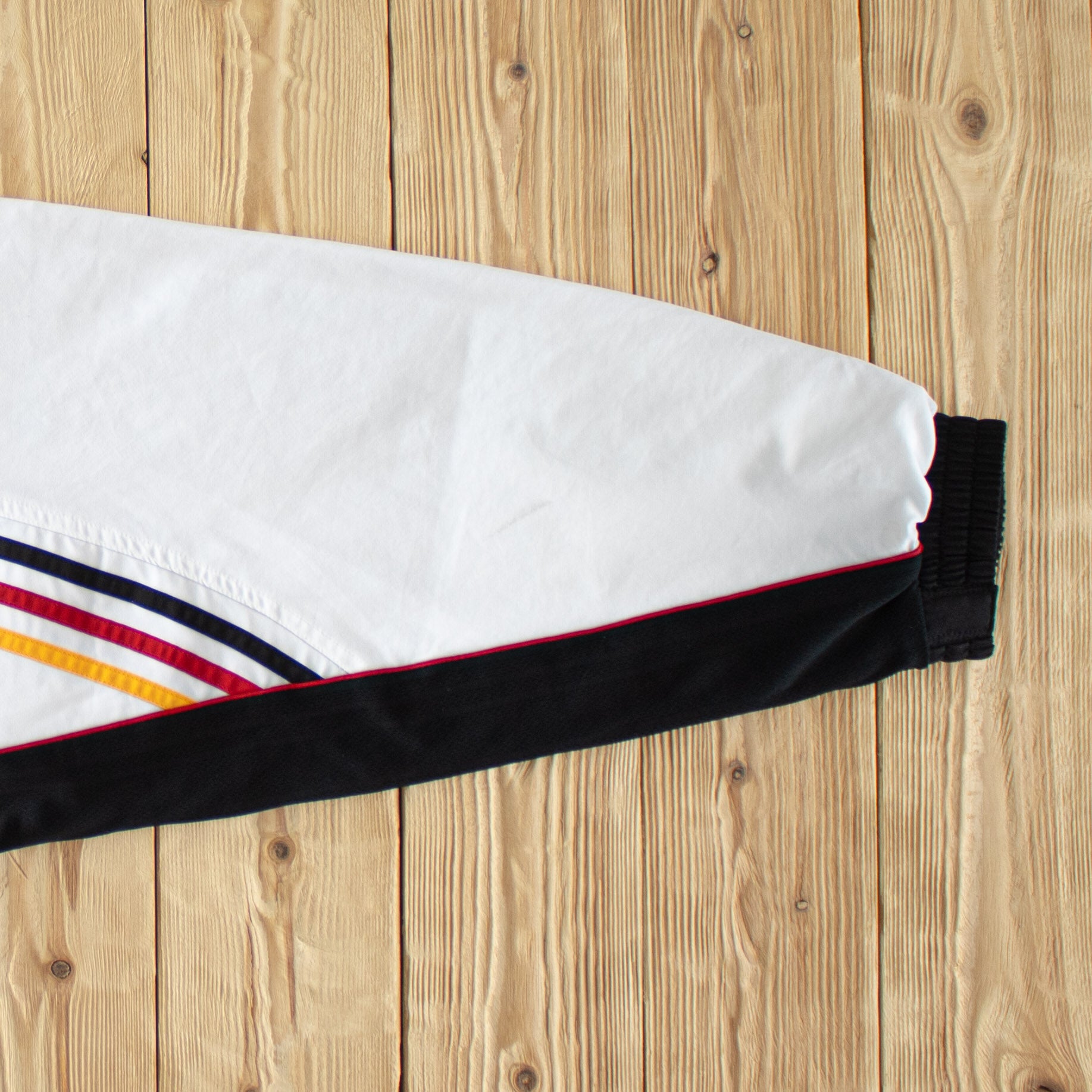 (XL) Adidas Deutscher Fussball-Bund Vintage Embroidered Jacket White