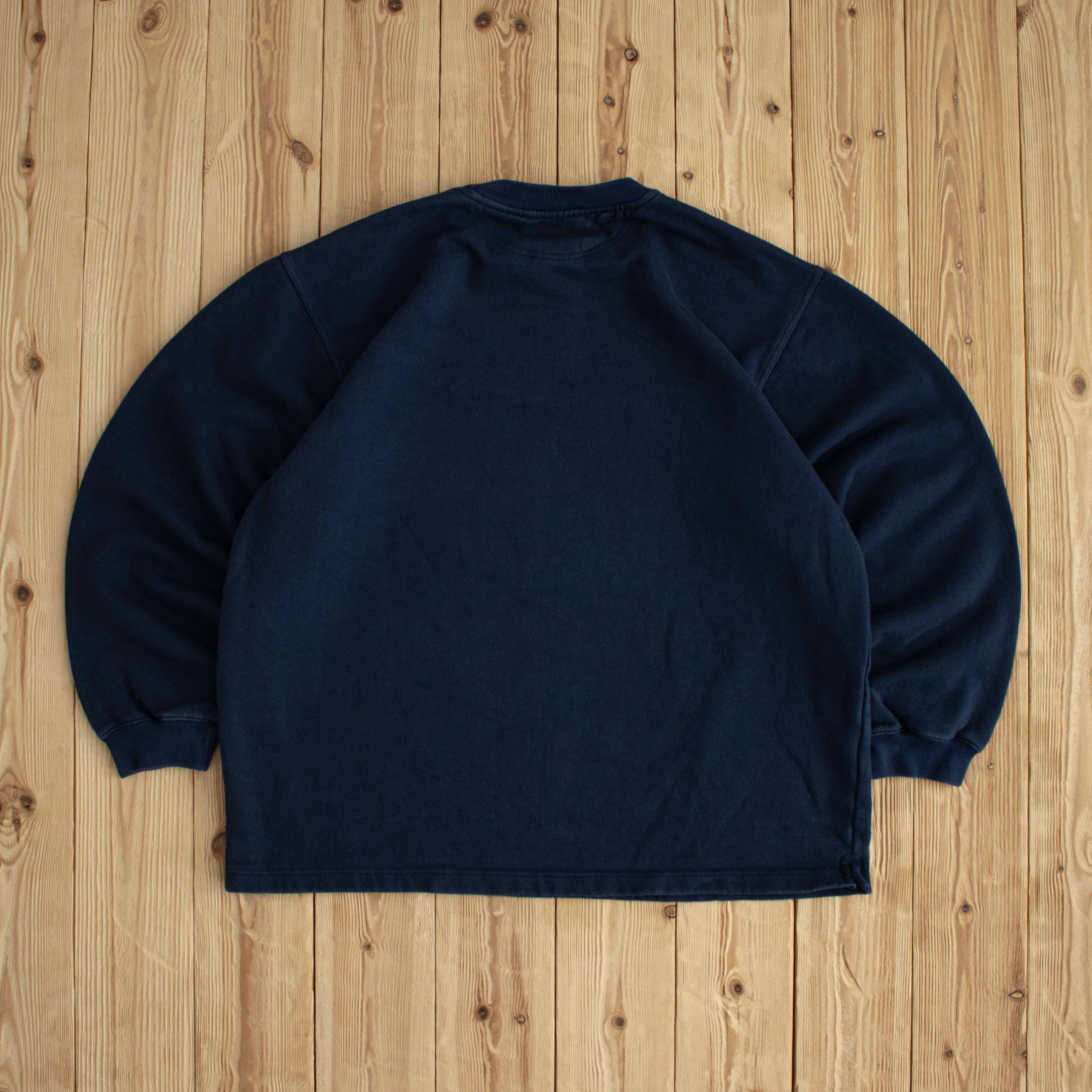 (M) Nike Vintage Essential Embroidered Sweatshirt Blue