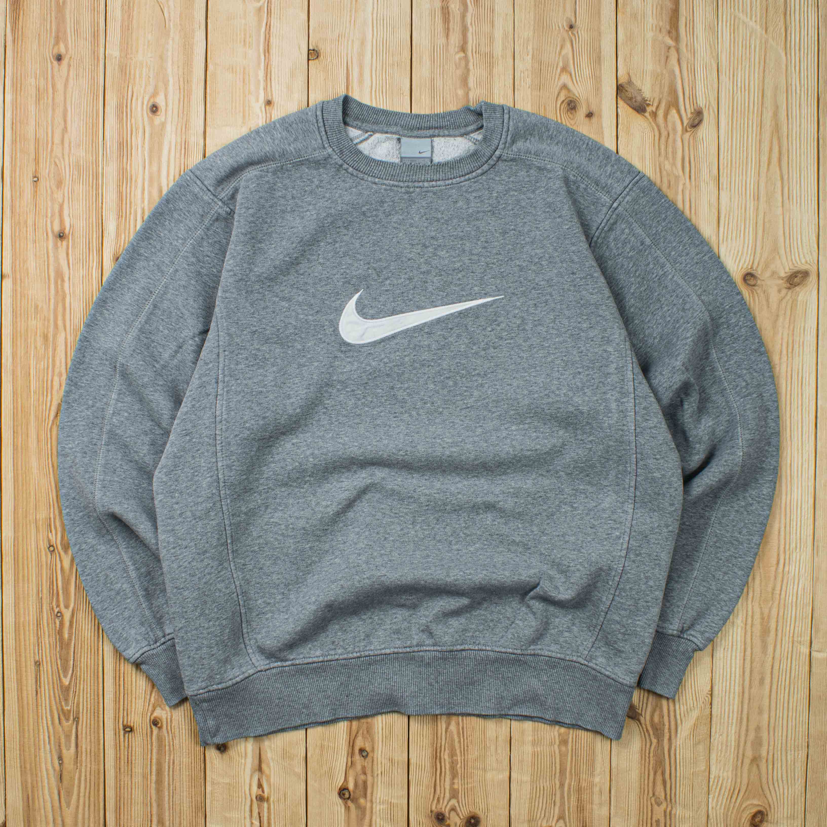 (M) Vintage Nike Swoosh Embroidered Sweatshirt