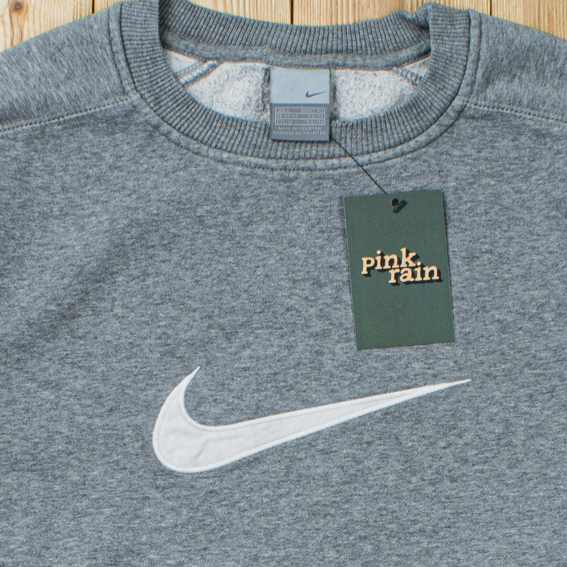 (M) Vintage Nike Swoosh Embroidered Sweatshirt