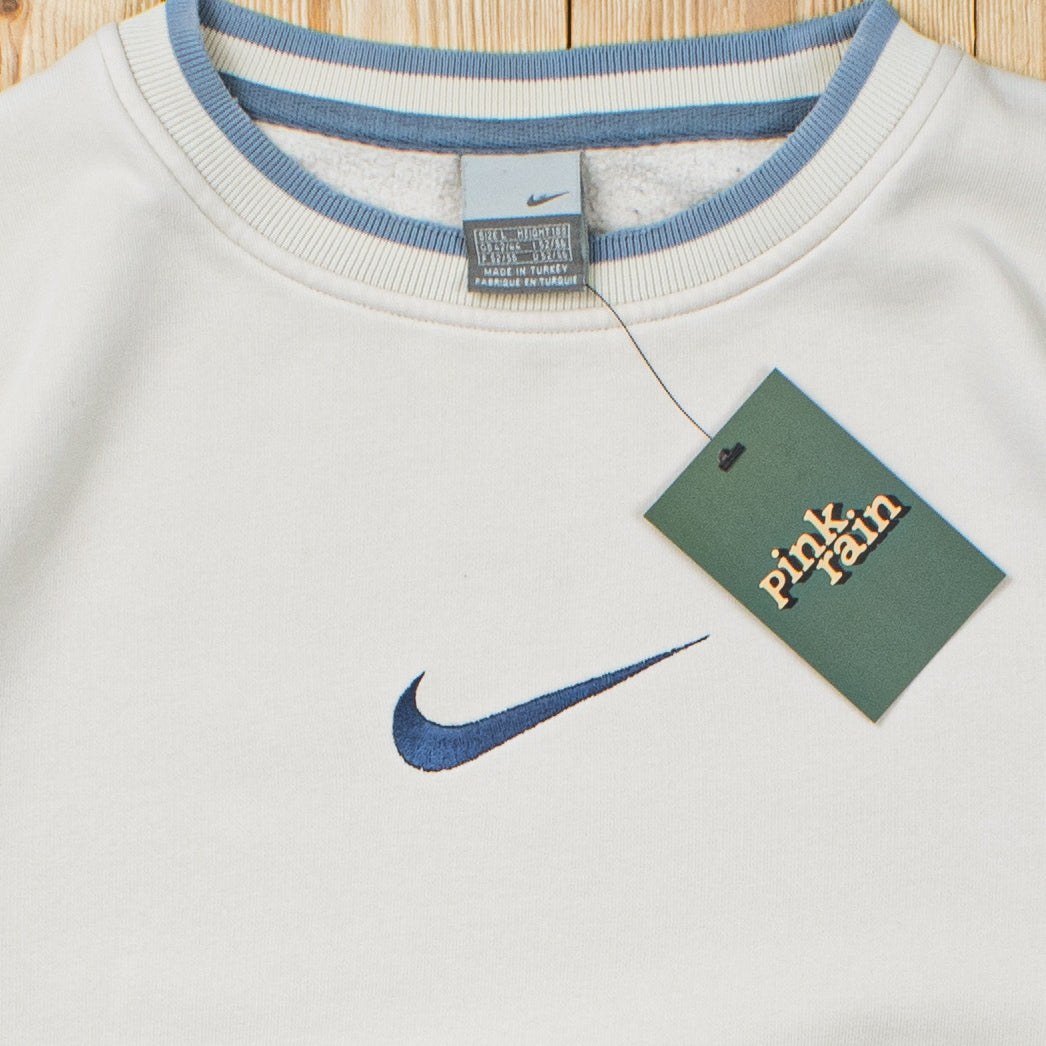 (L) Vintage Nike Center Swoosh Embroidered Sweatshirt