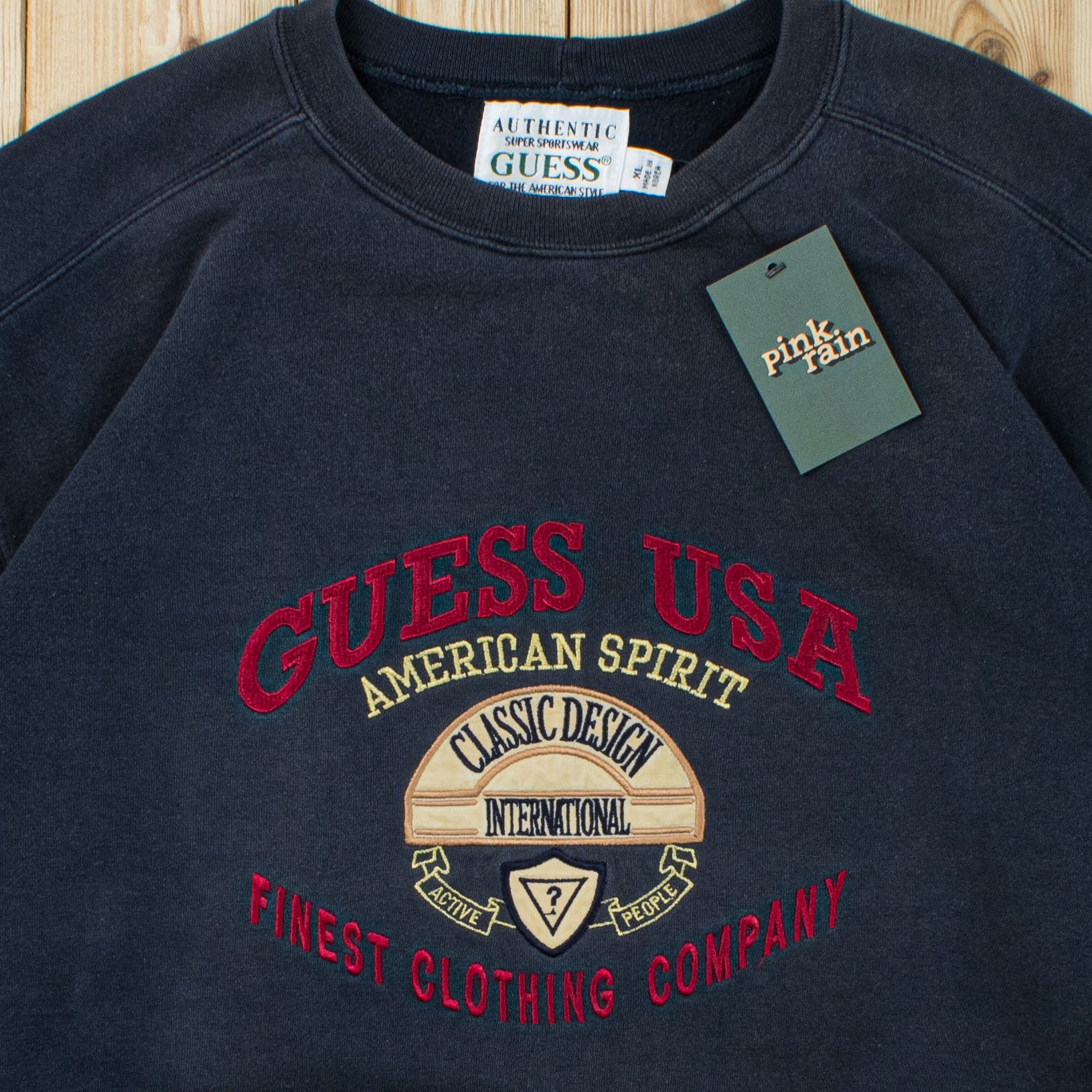 (XL) Vintage Guess USA Embroidered Sweatshirt