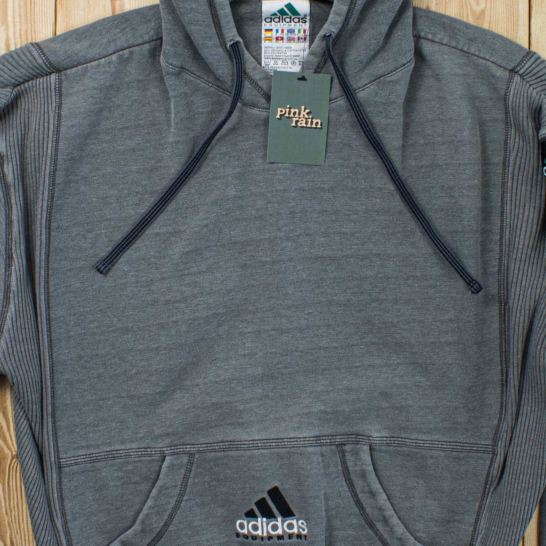 (M) Vintage Adidas Equipment Embroidered Hoodie