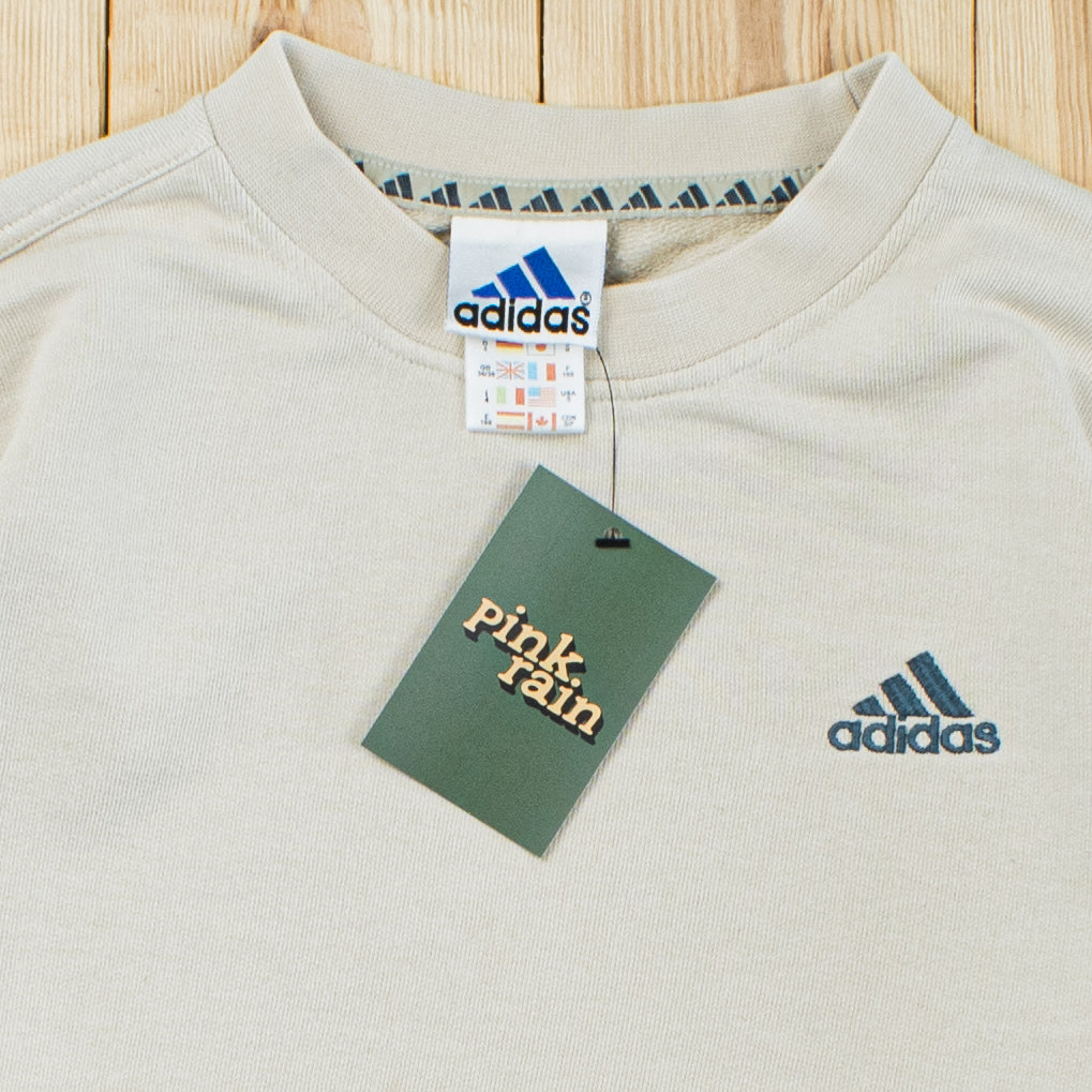(S) Vintage Adidas Essential Embroidered Sweatshirt