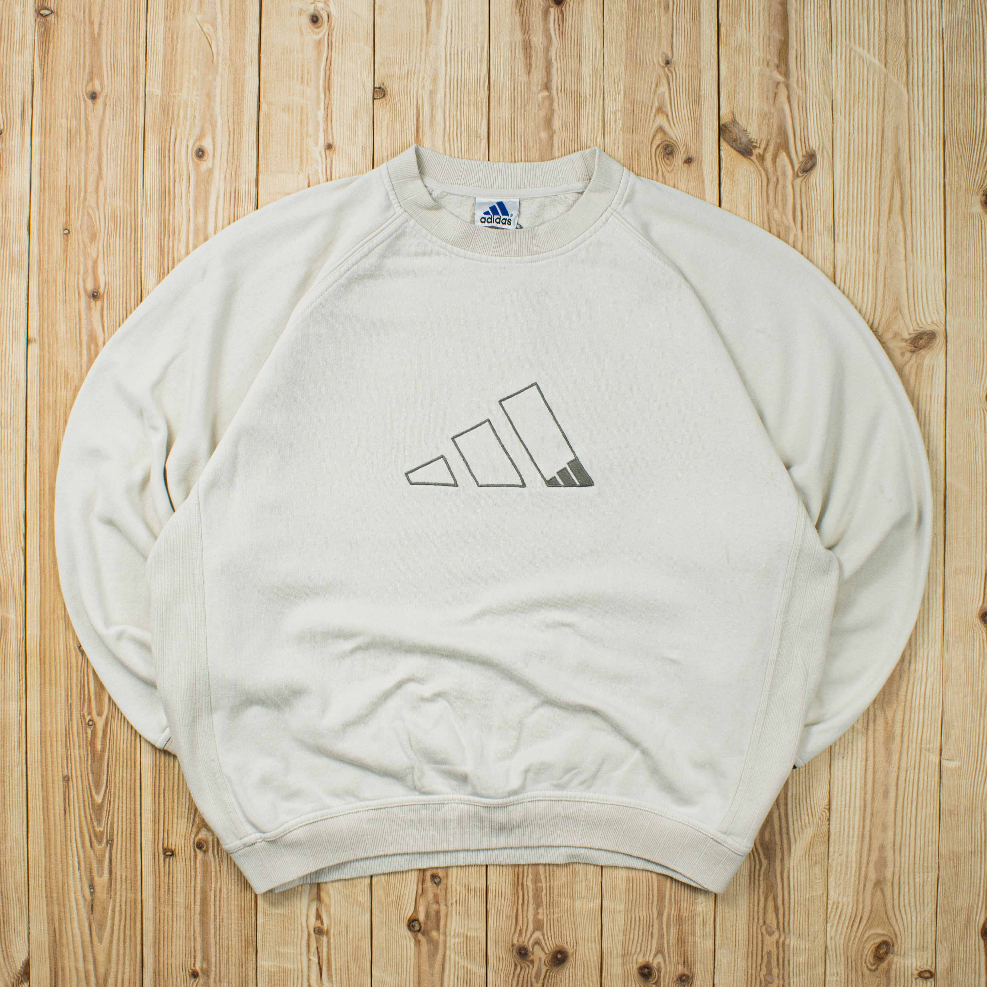 (XL) Vintage Adidas Embroidered Sweatshirt