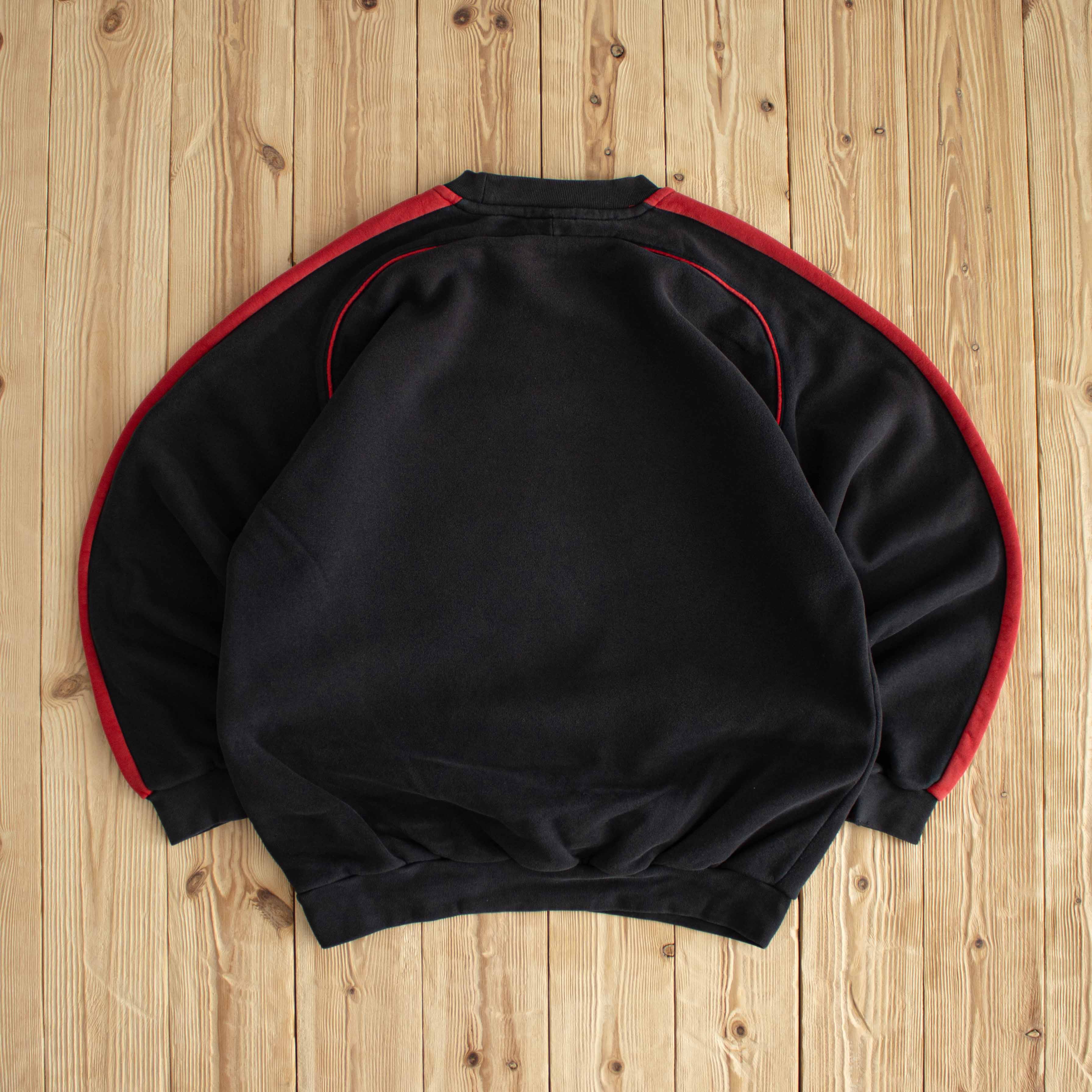 (M/L) Nike Vintage Essential Embroidered Sweatshirt Black