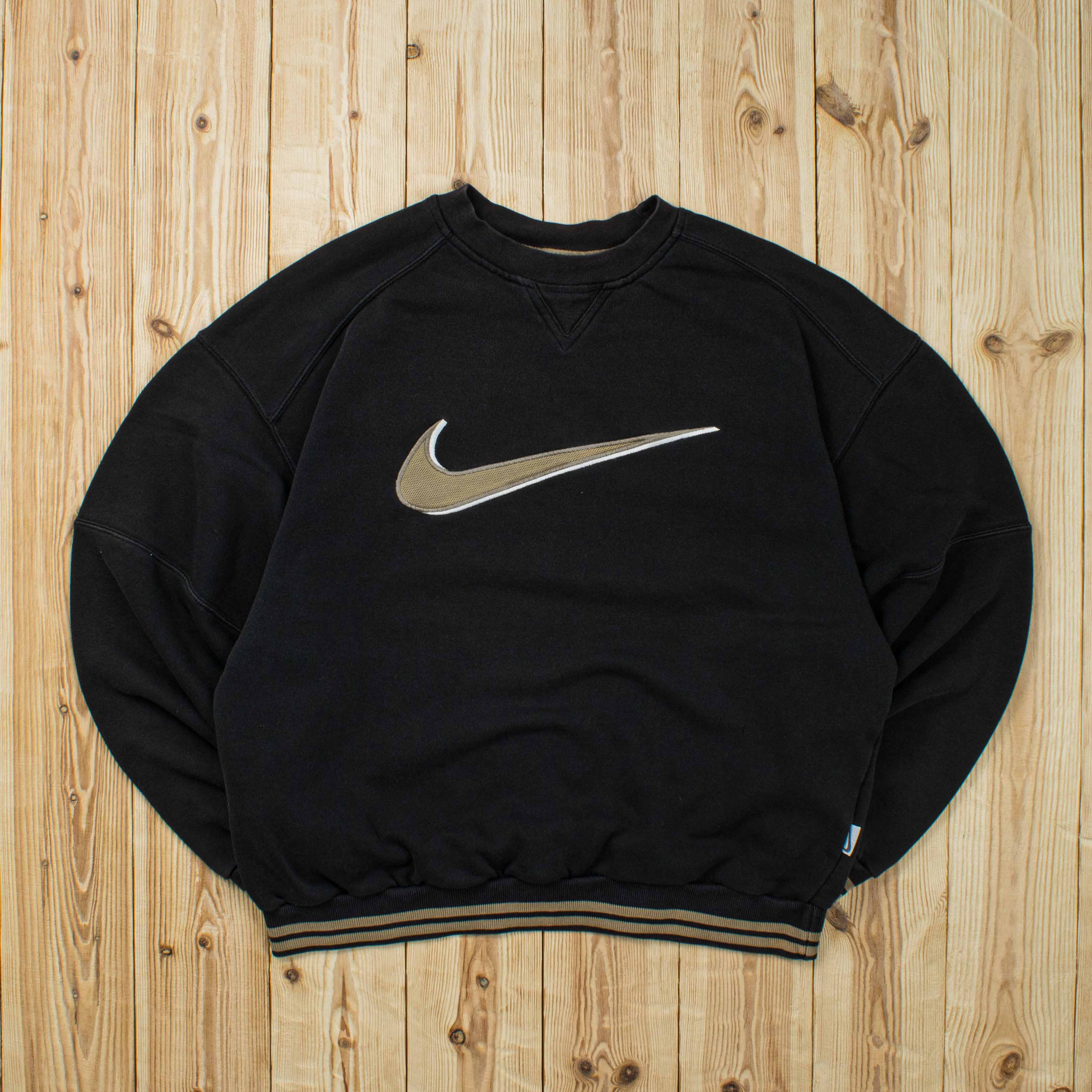 (M) Vintage Nike Swoosh Embroidered Sweatshirt