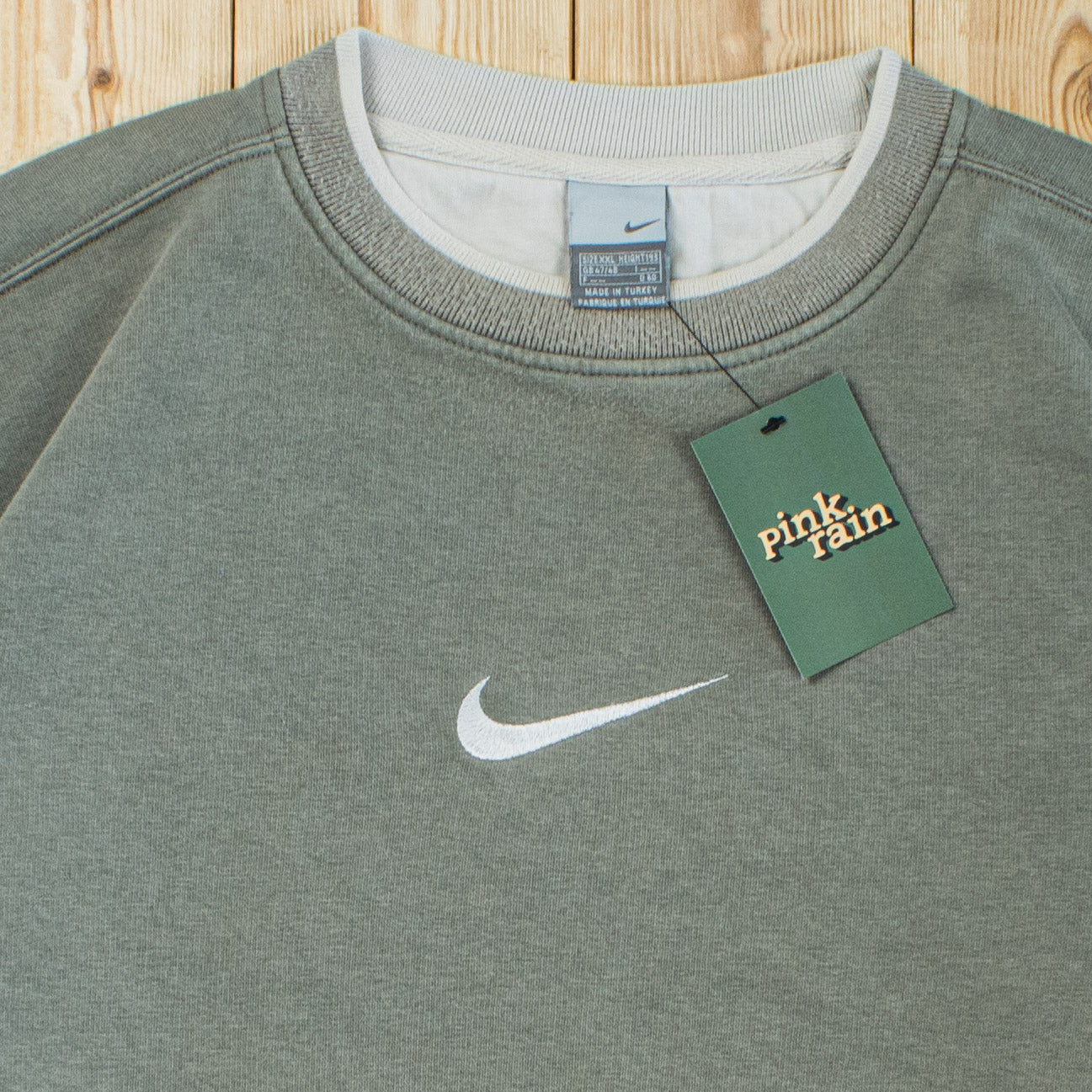 (XL) Vintage Nike Swoosh Embroidered Sweatshirt