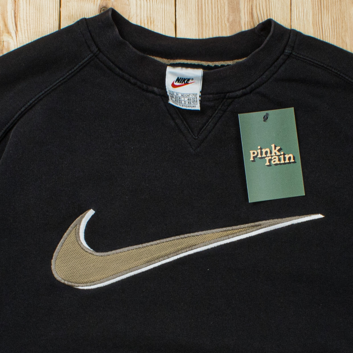 (M) Vintage Nike Swoosh Embroidered Sweatshirt