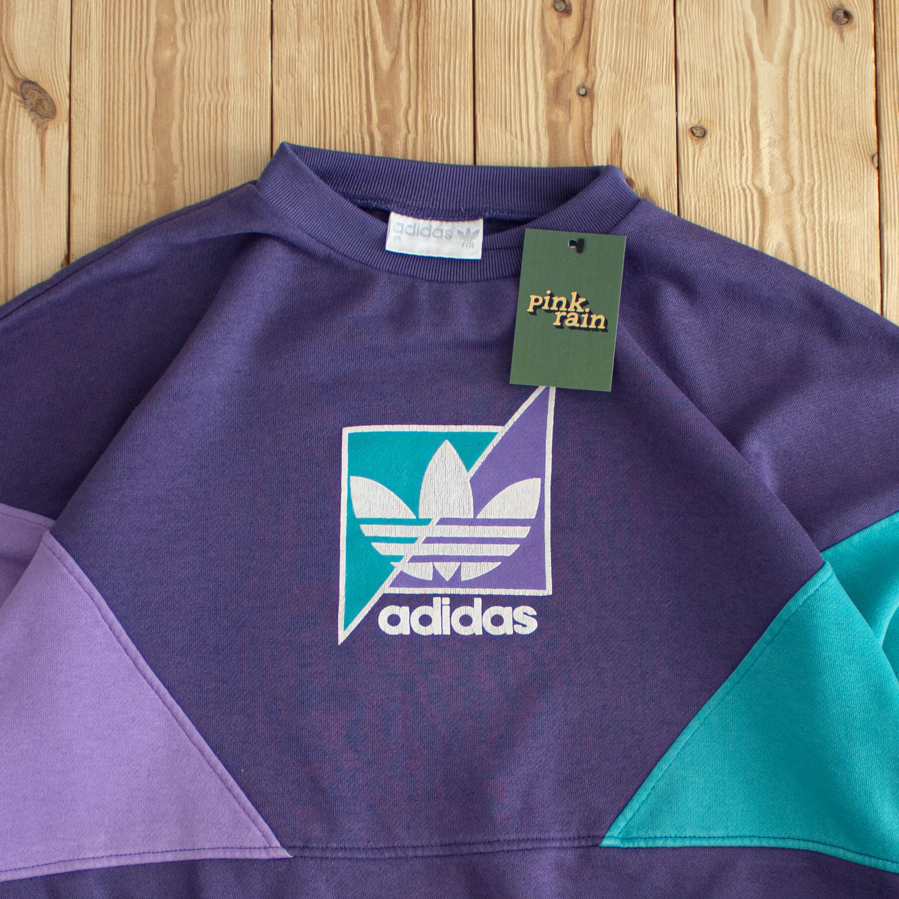 (M) Adidas Vintage Sweatshirt Purple