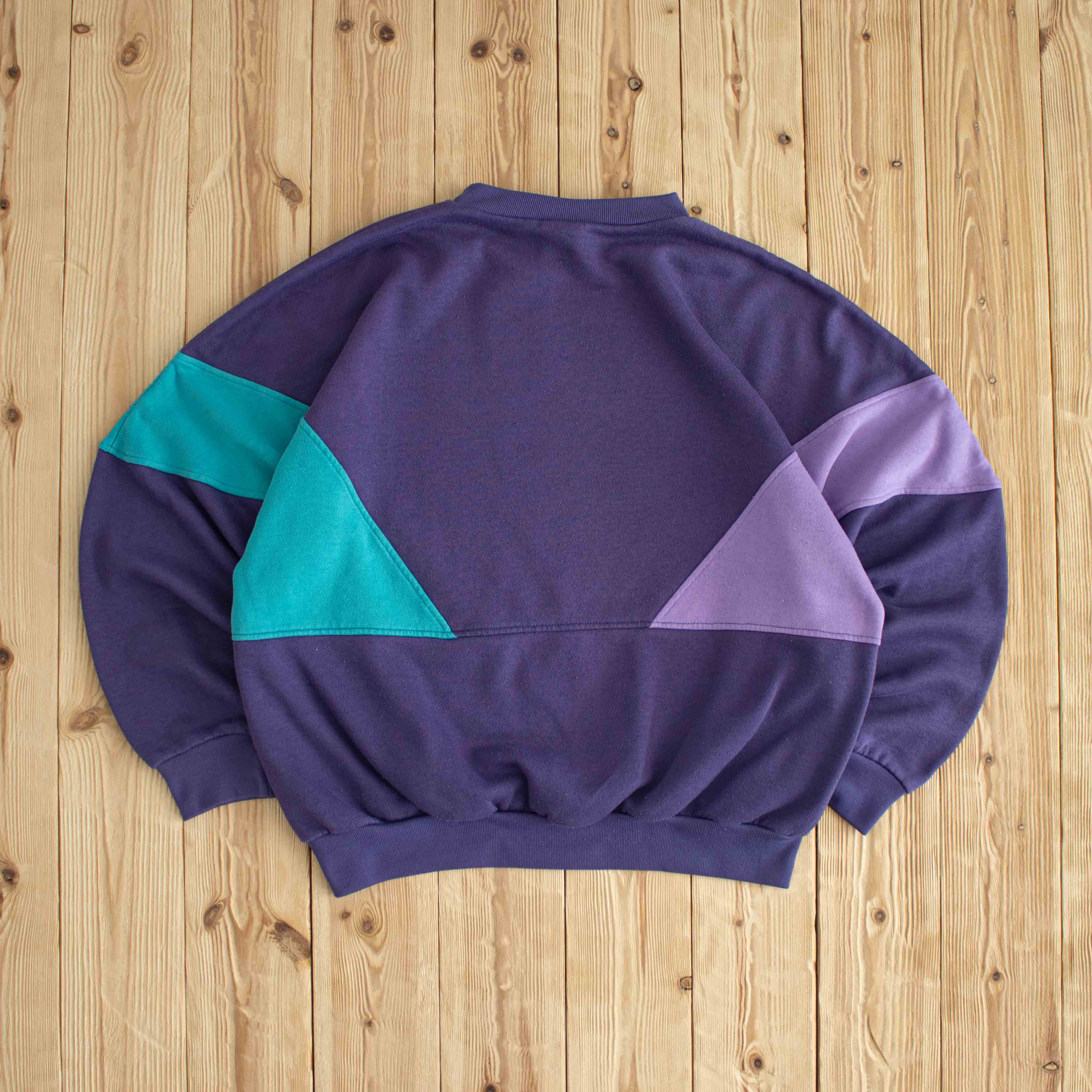 (M) Adidas Vintage Sweatshirt Purple
