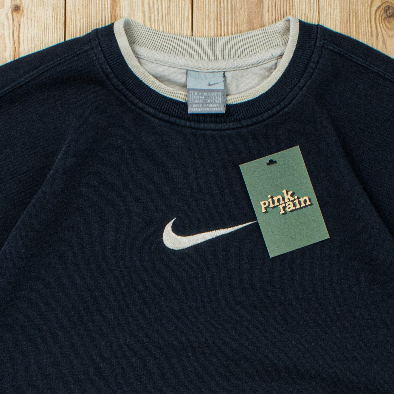 (M) Vintage Nike Swoosh Embroidered Sweatshirt