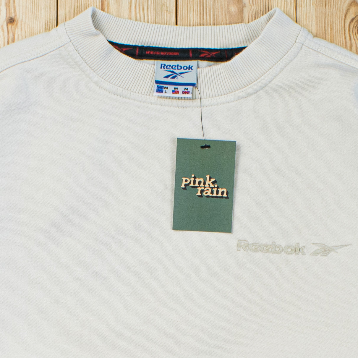 (M) Vintage Reebok Essential Embroidered Sweatshirt