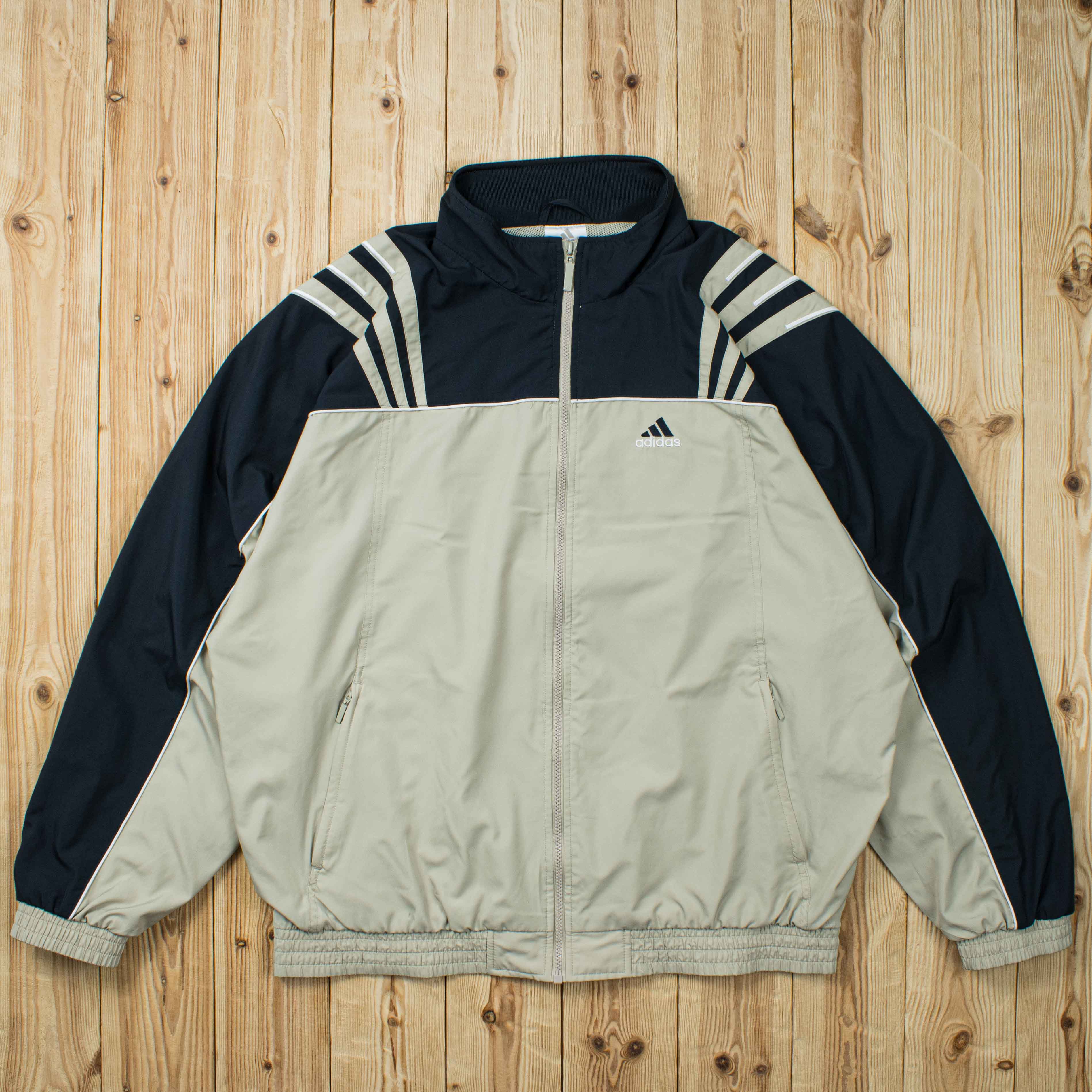 (XL) Vintage Adidas Essential Embroidered Jacket
