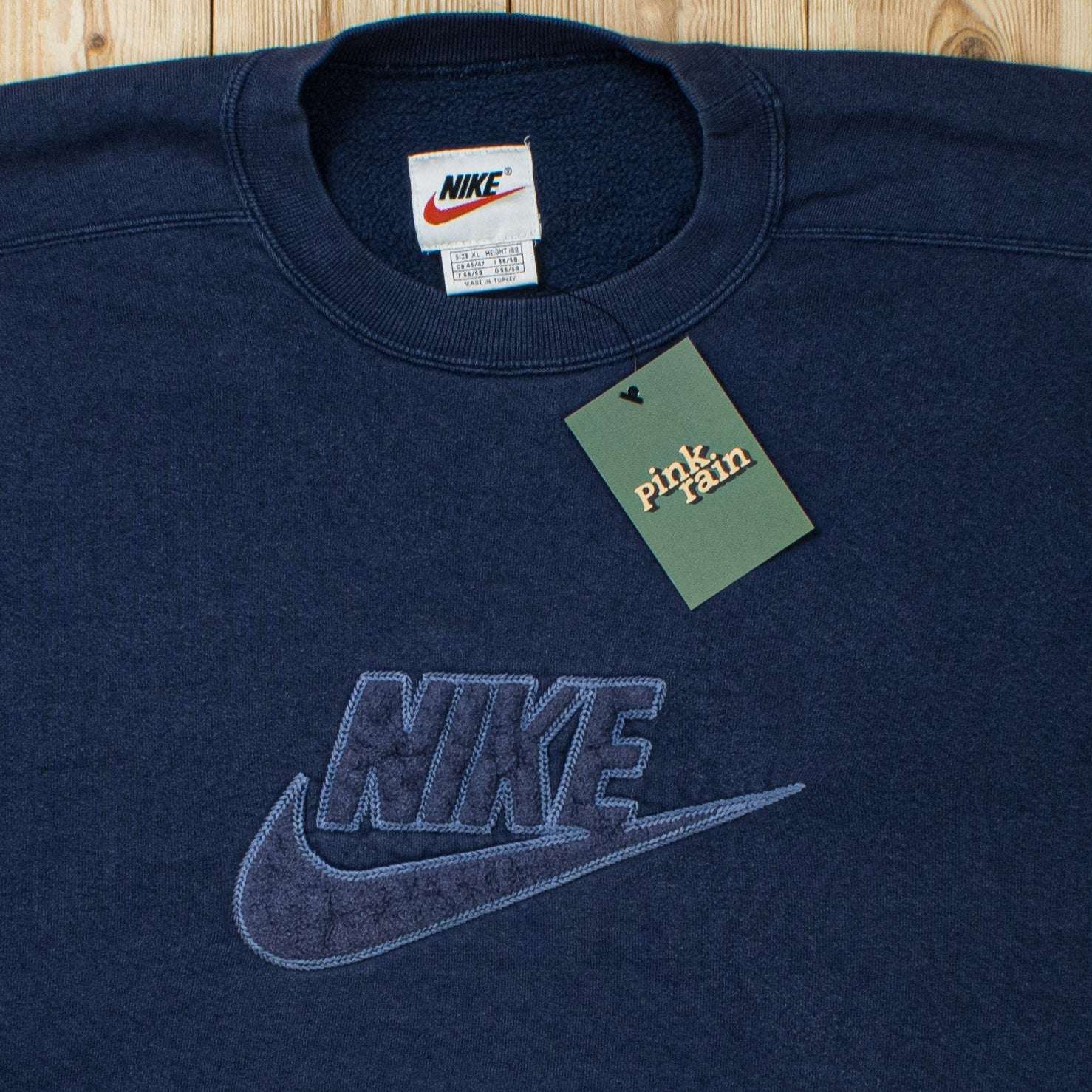 (XL) Vintage Nike Spell Out Embroidered Sweatshirt