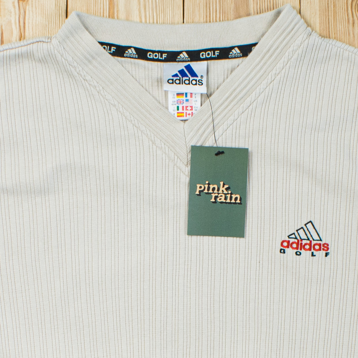 (L) Vintage Adidas Golf Essential Embroidered Vest