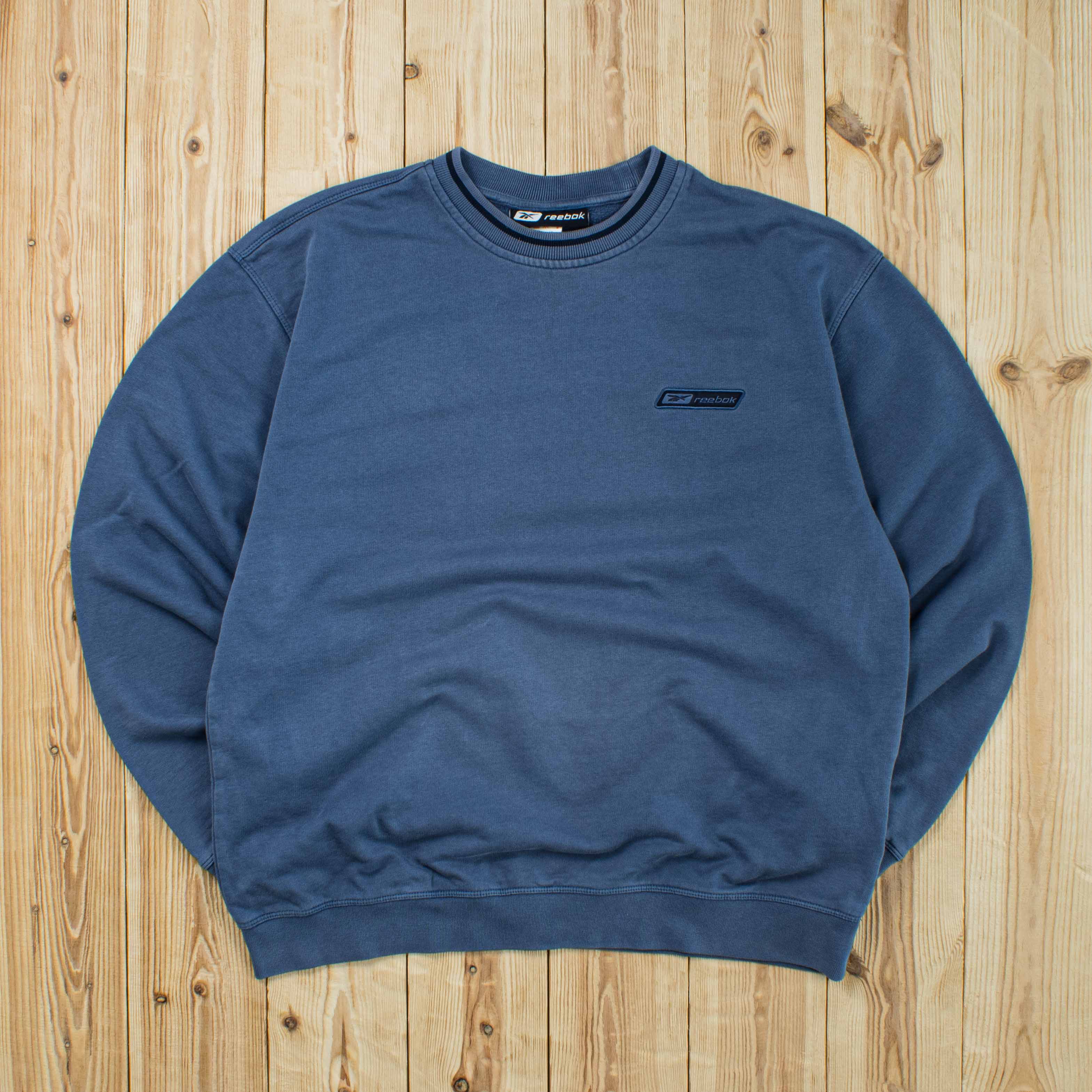 (S/M) Vintage Reebok Essential Embroidered Sweatshirt