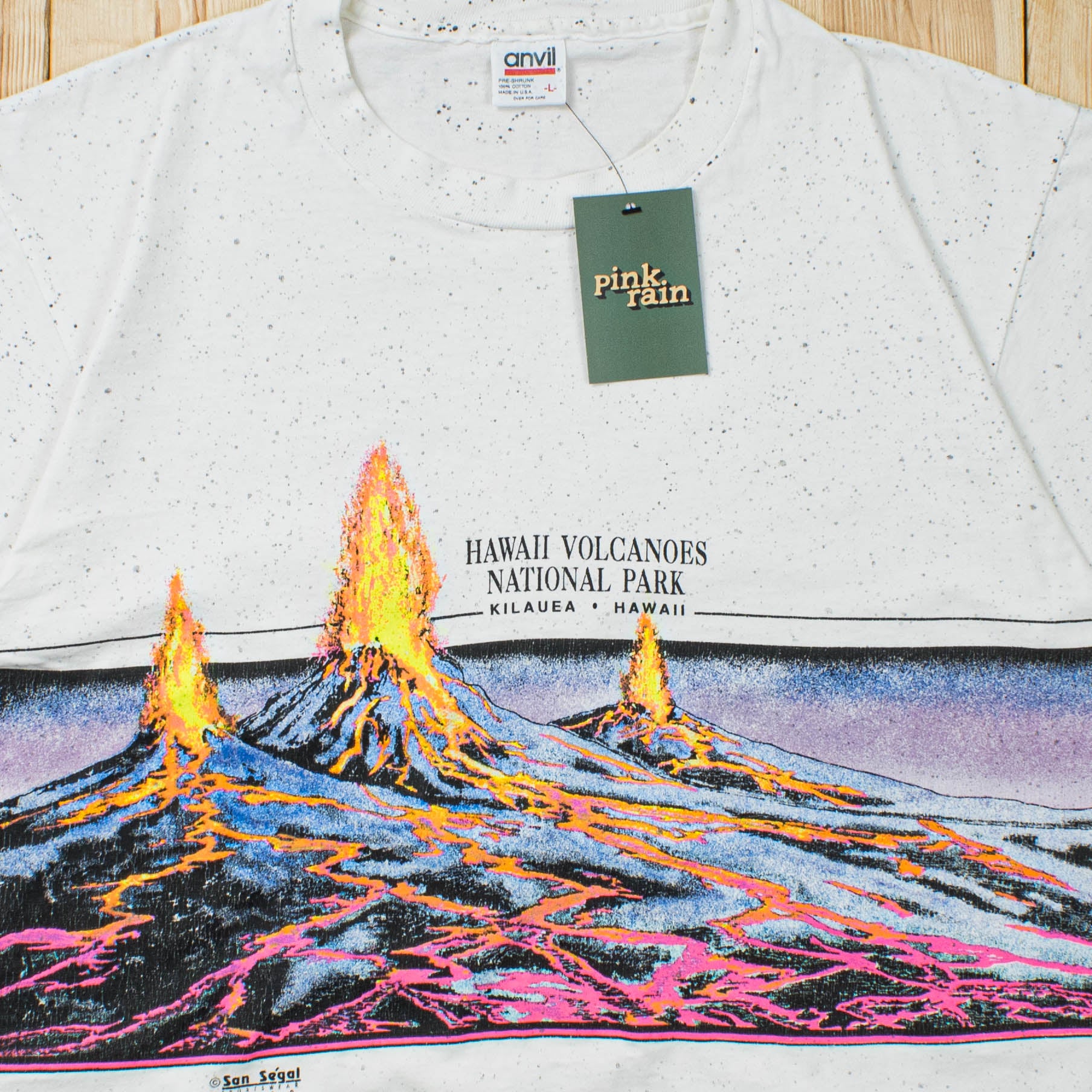 (M) 1990 Hawaii Volcanoes National Park T-Shirt