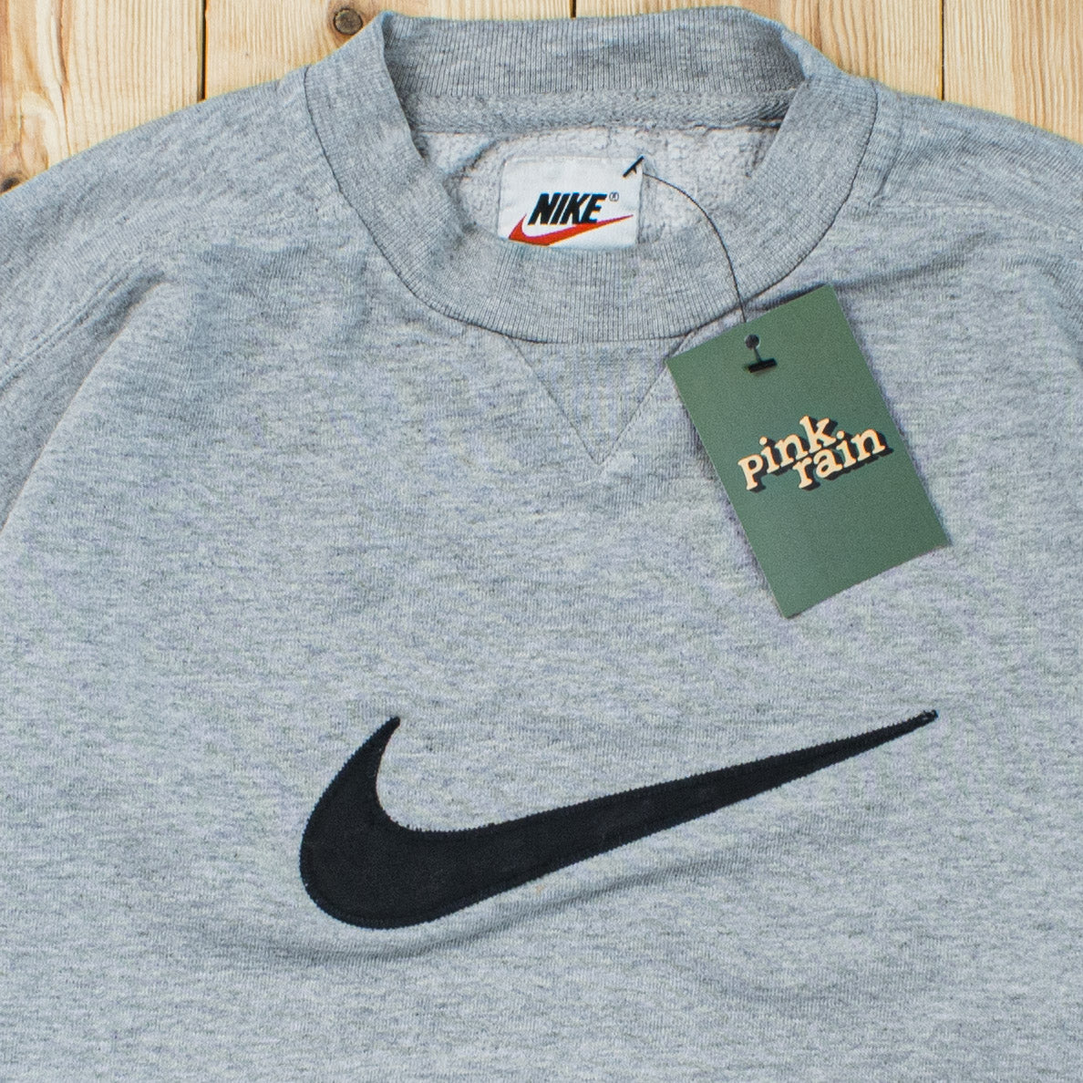 (S) Vintage Nike Swoosh Embroidered Sweatshirt