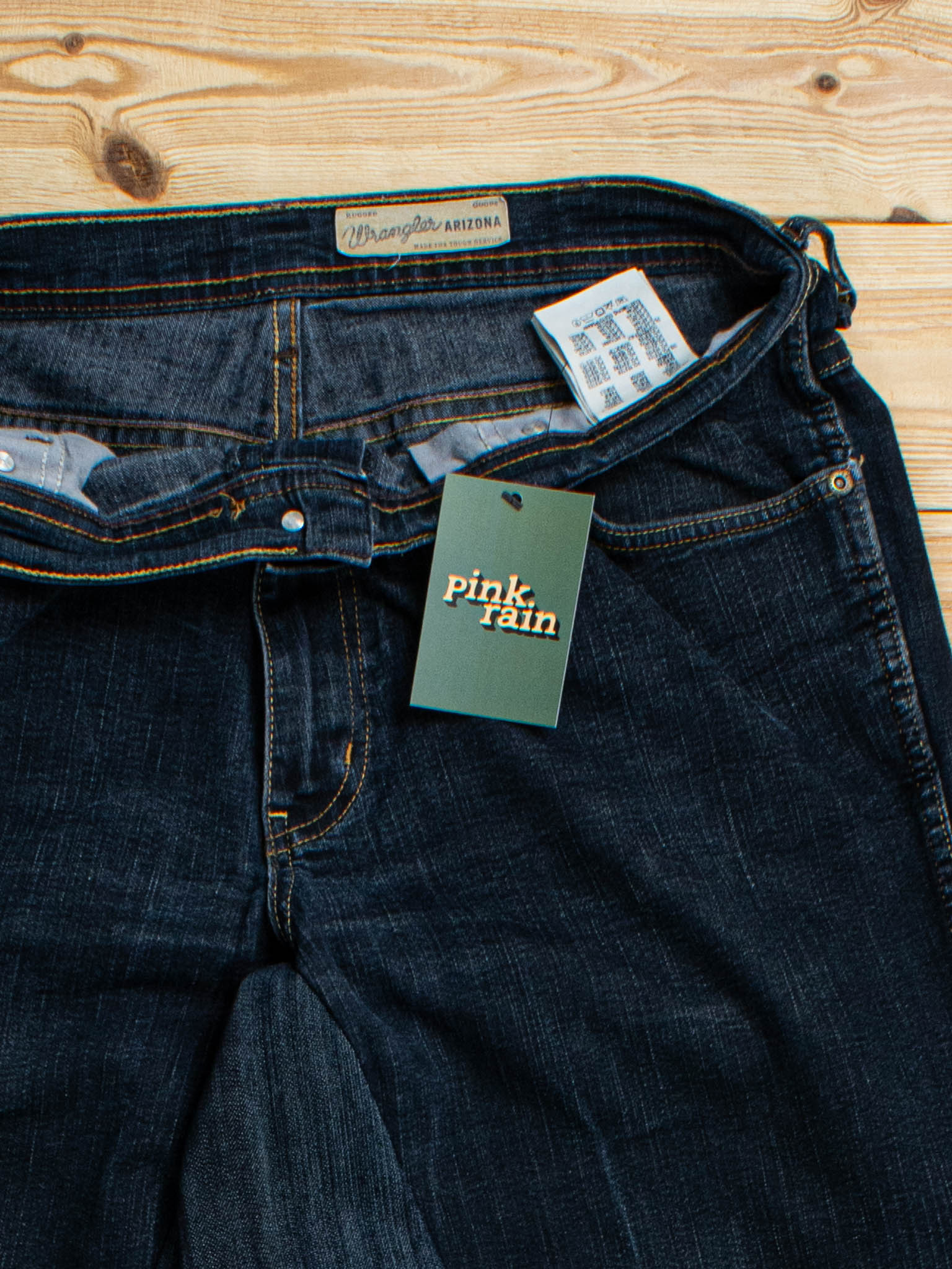 (W34 L34) Reworked Vintage Wrangler Jeans