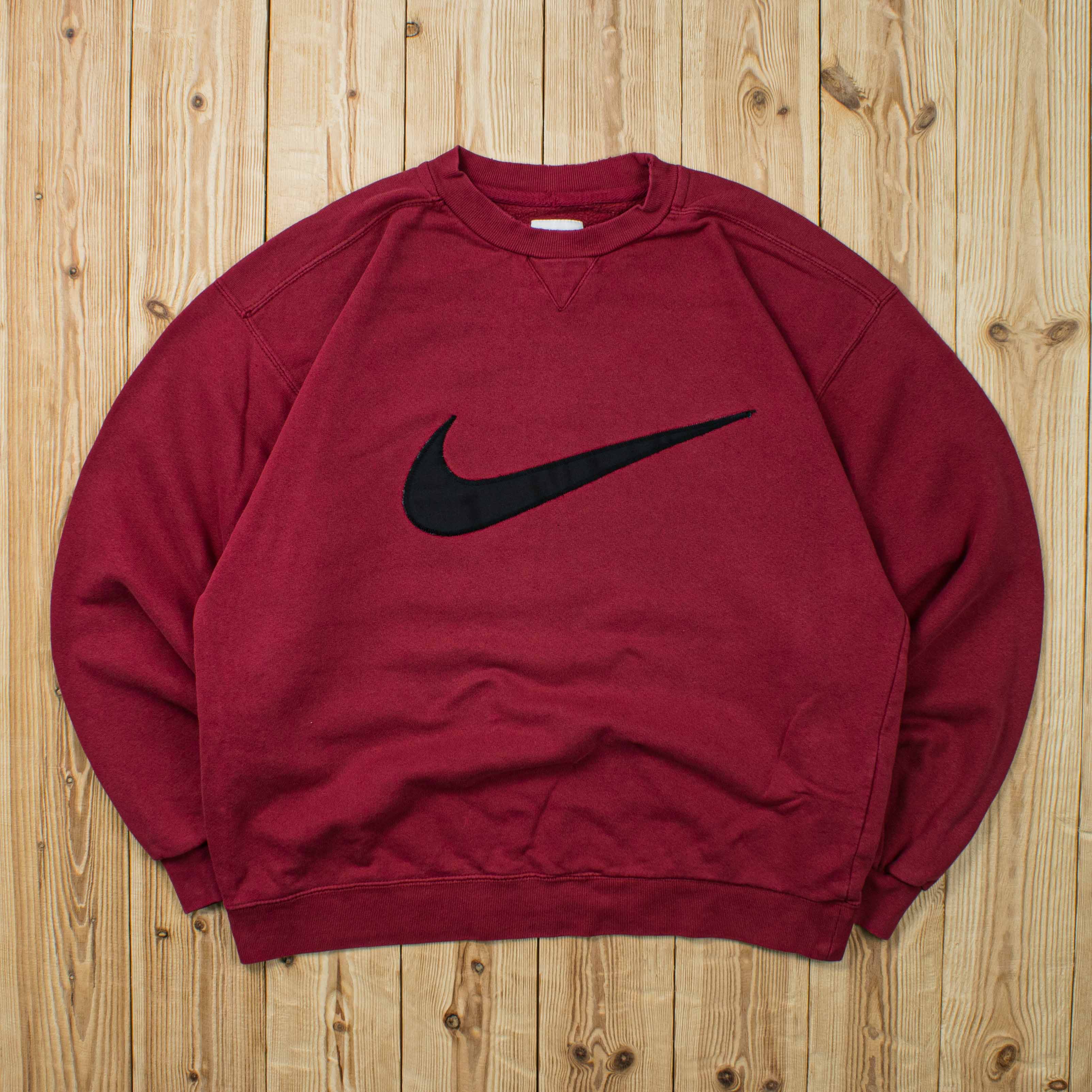 (M) Vintage Nike Swoosh Embroidered Sweatshirt
