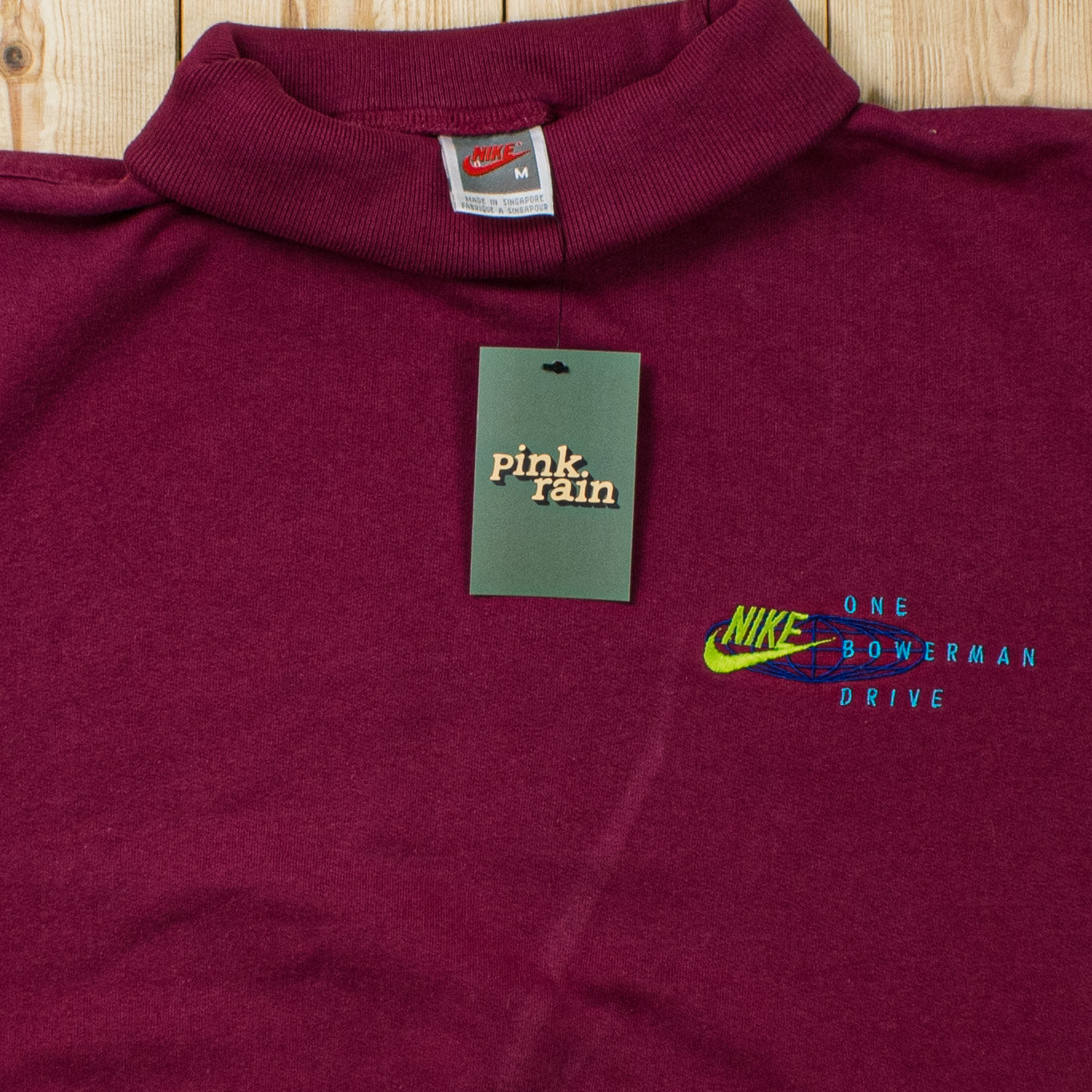 (S/M) Vintage Nike One Bowerman Drive Embroidered Sweatshirt