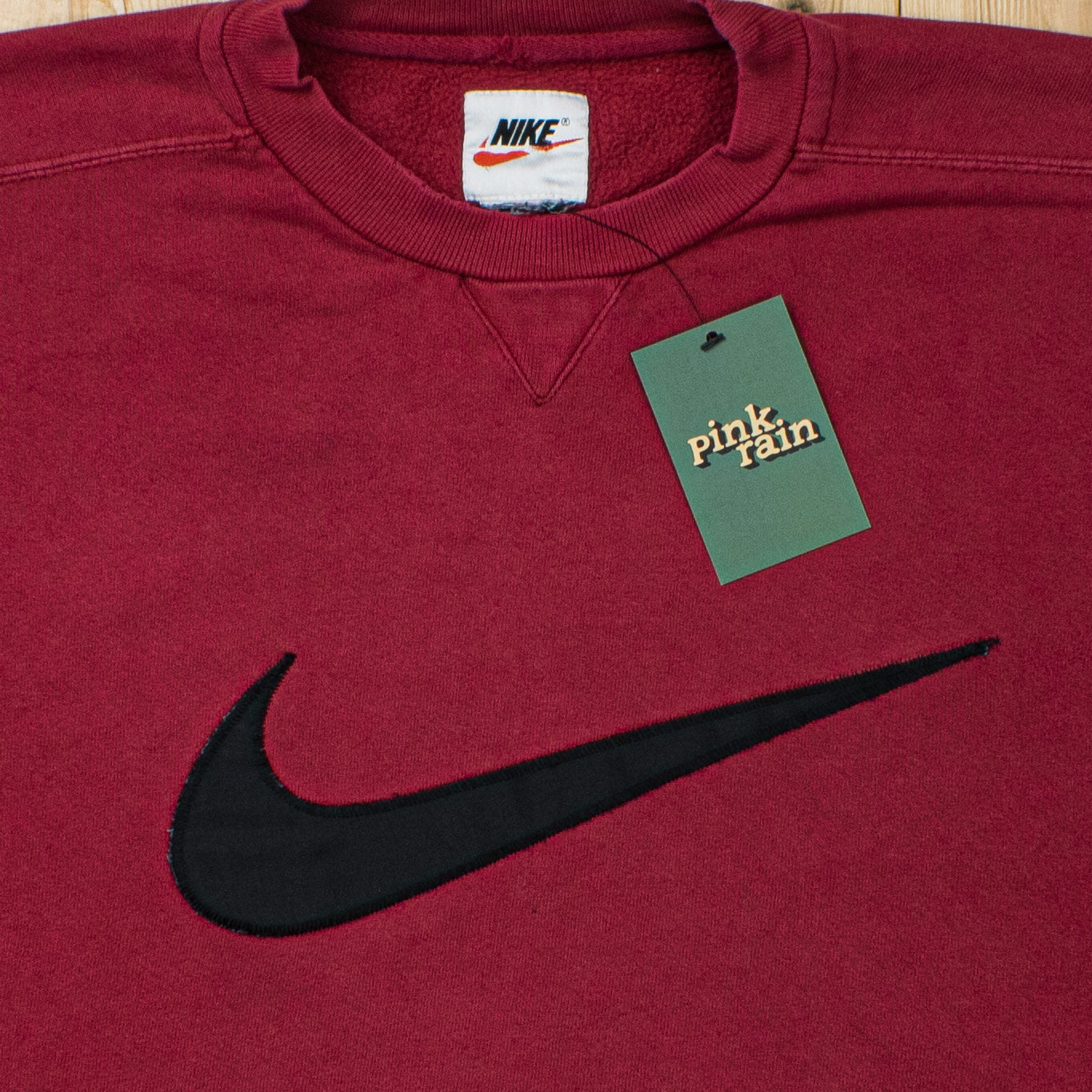 (M) Vintage Nike Swoosh Embroidered Sweatshirt