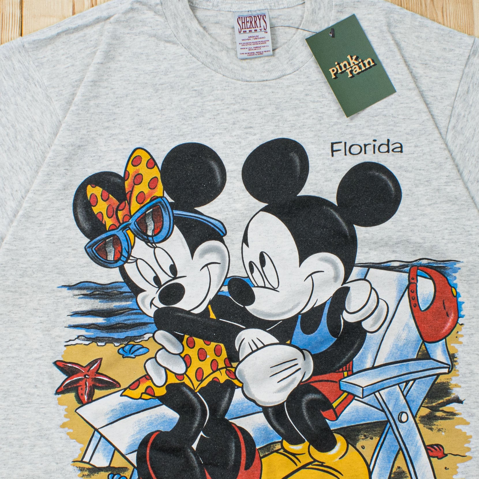 (S) Vintage Disney Mickey T-Shirt