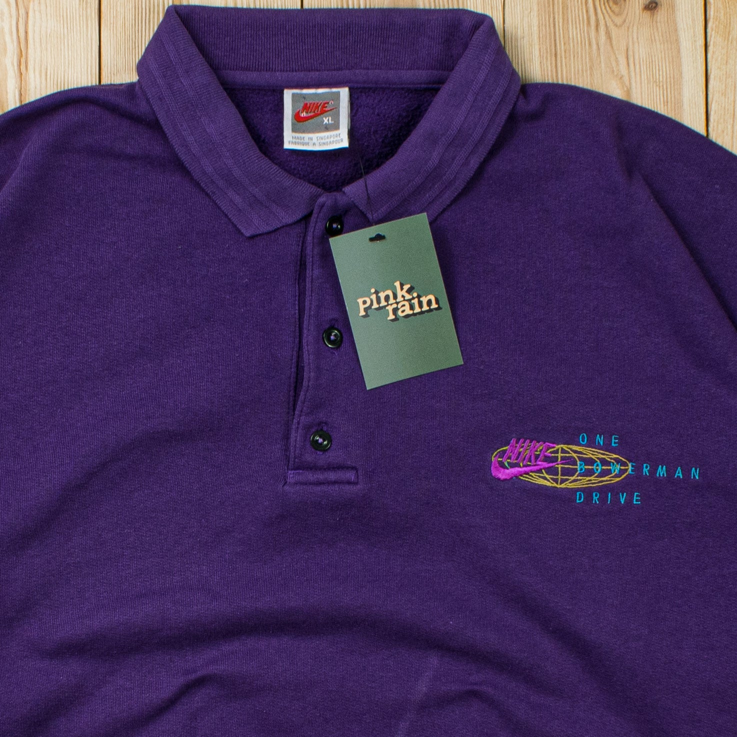 (XL) Vintage Nike One Bowerman Drive Embroidered Sweatshirt