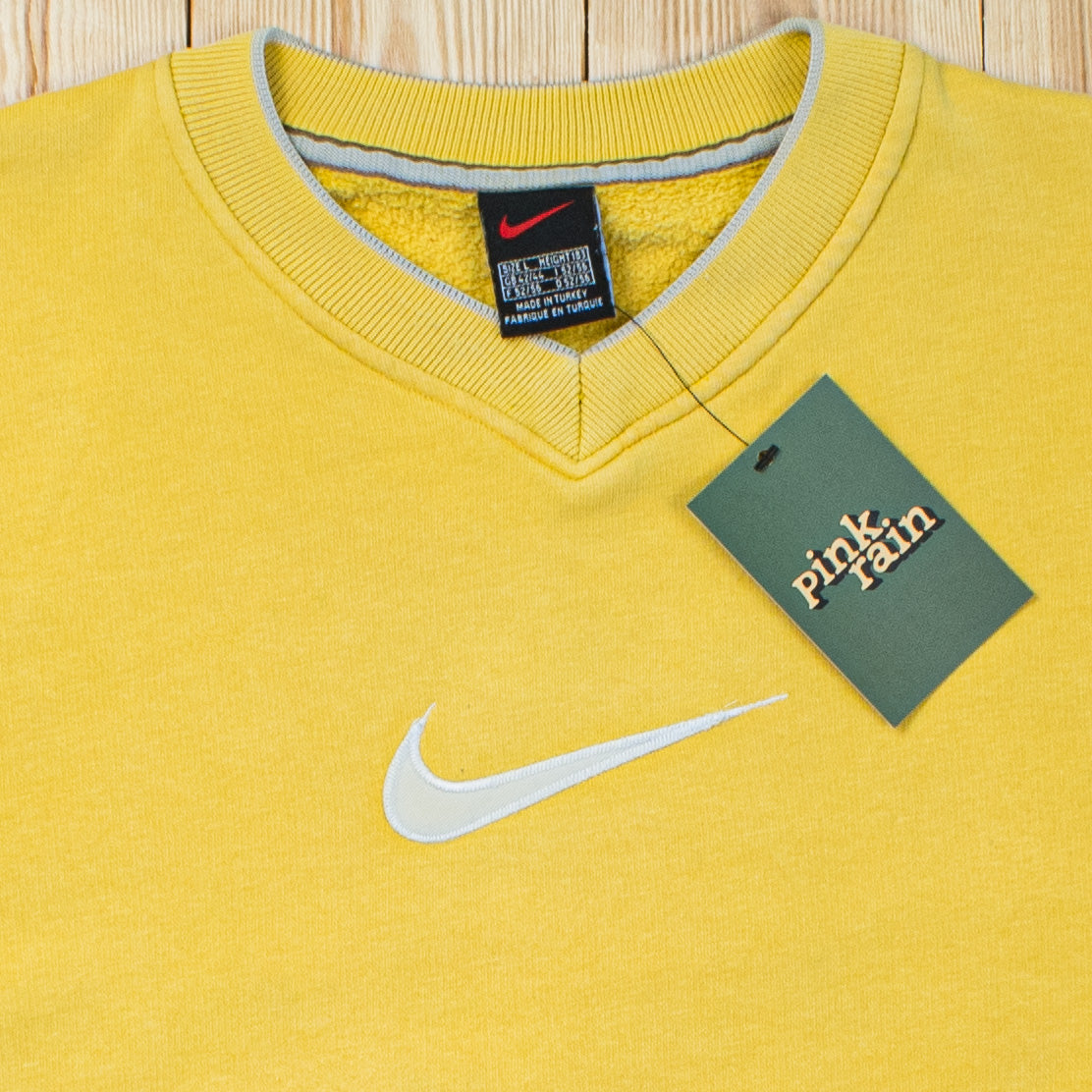 (L) Vintage Nike Swoosh Embroidered Sweatshirt