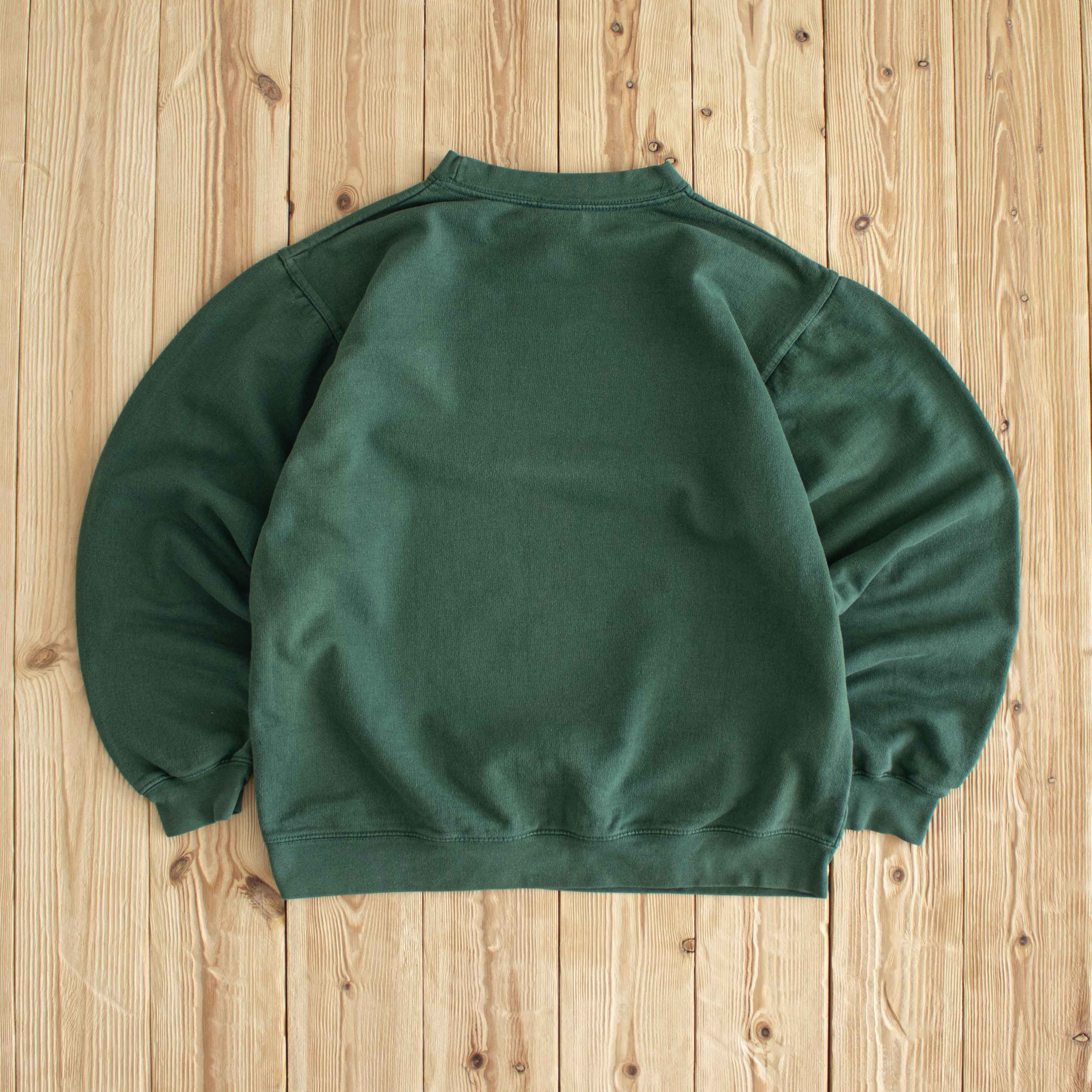 (S) Reebok NFL Green Bay Packers Vintage Embroidered Sweatshirt Green