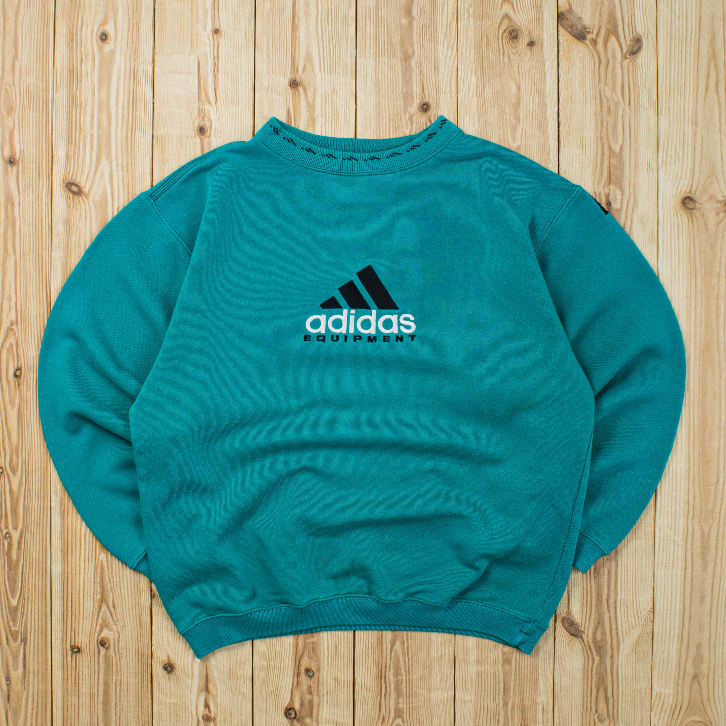 (S) Vintage Adidas Equipment Embroidered Sweatshirt