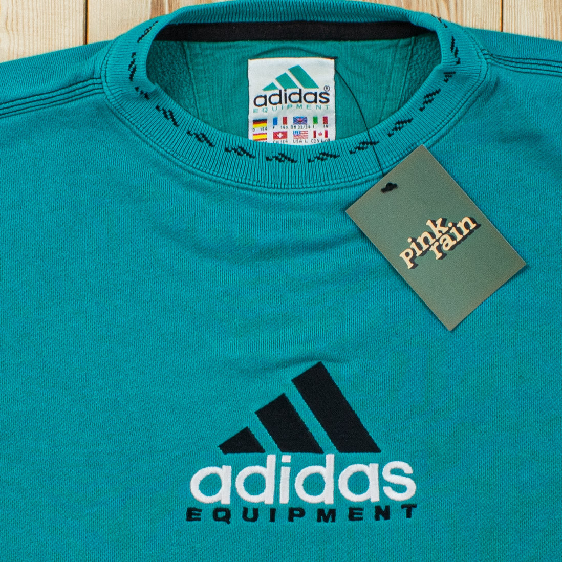 (S) Vintage Adidas Equipment Embroidered Sweatshirt