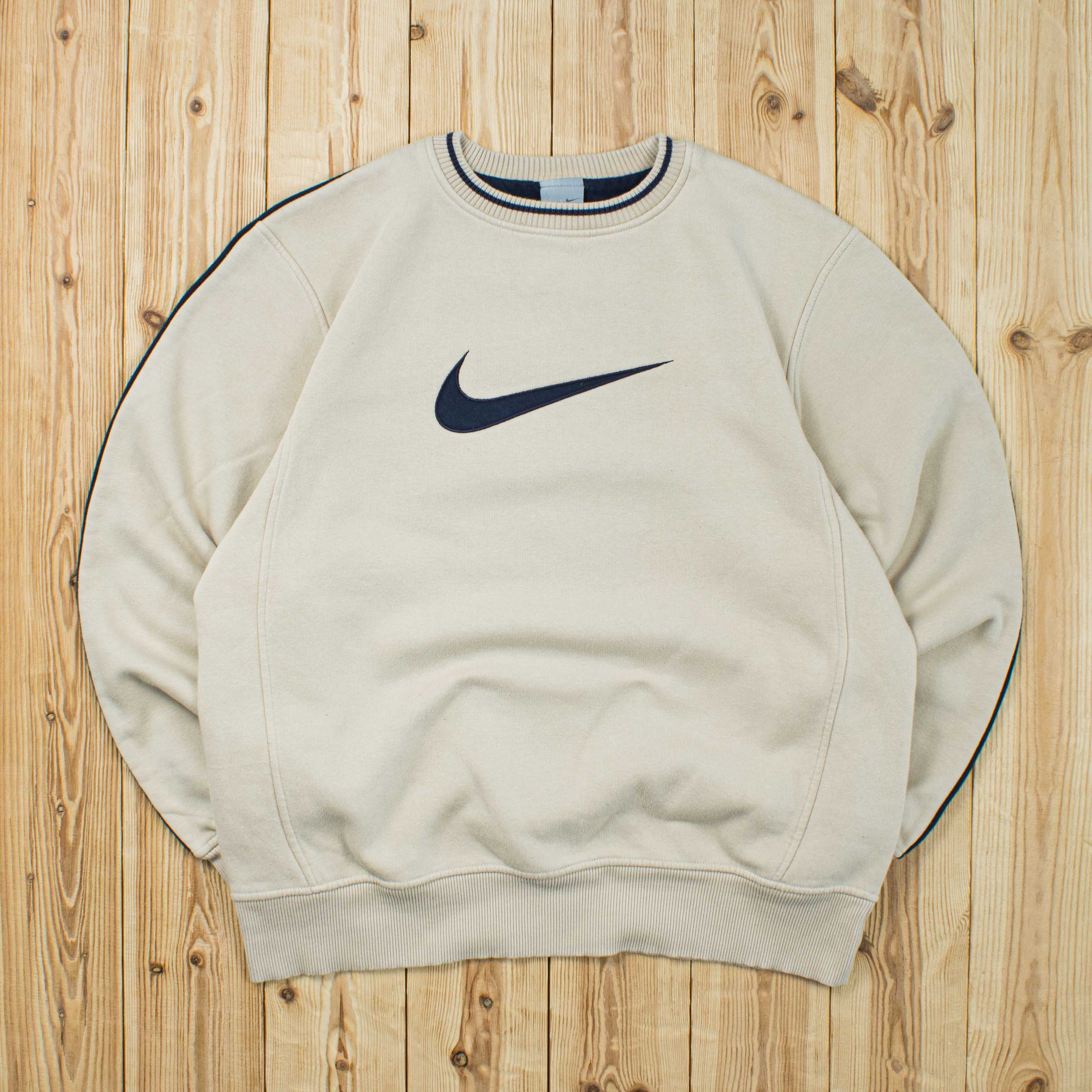 (M) Vintage Nike Swoosh Embroidered Sweatshirt