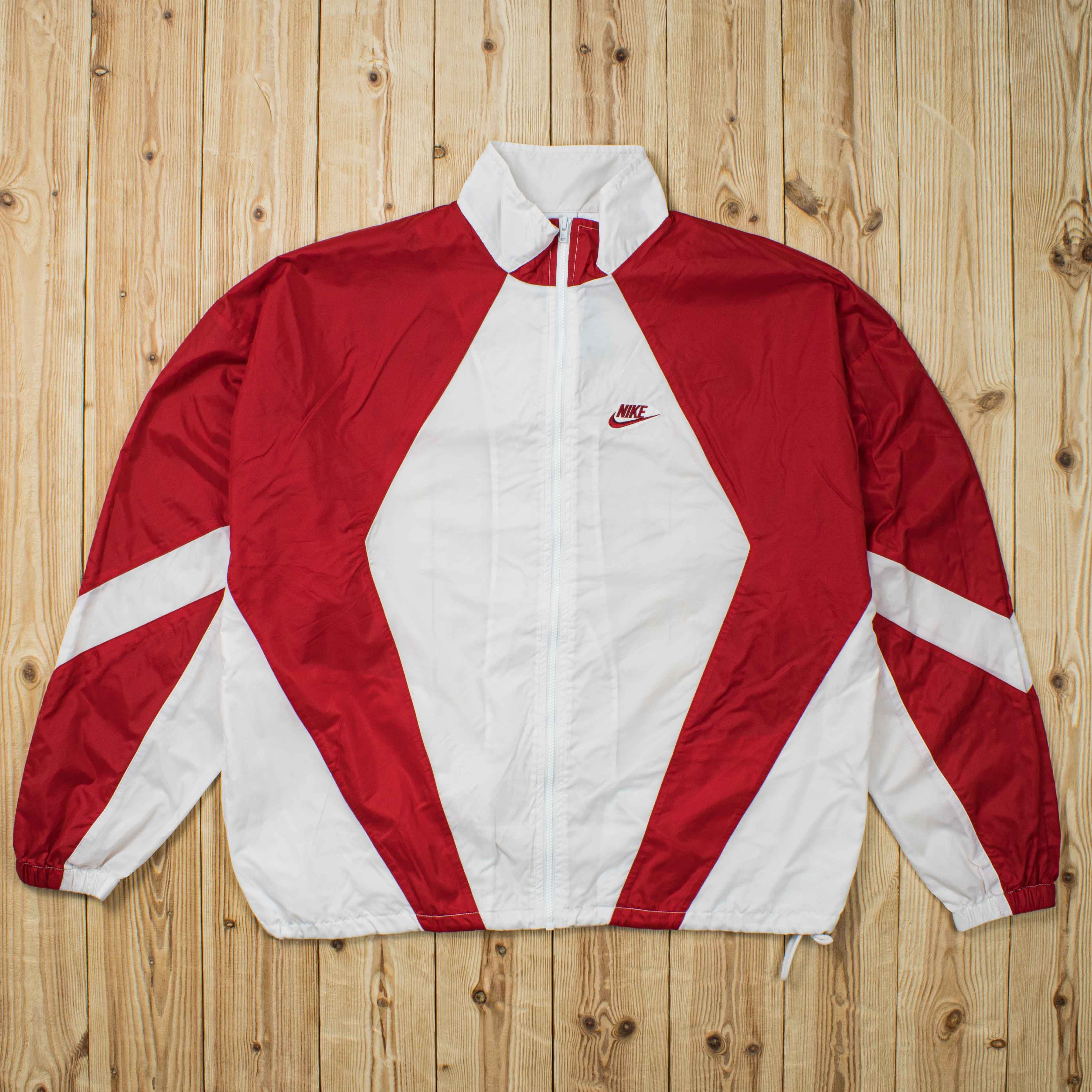 (XL) Vintage Nike Essential Embroidered Windbreaker