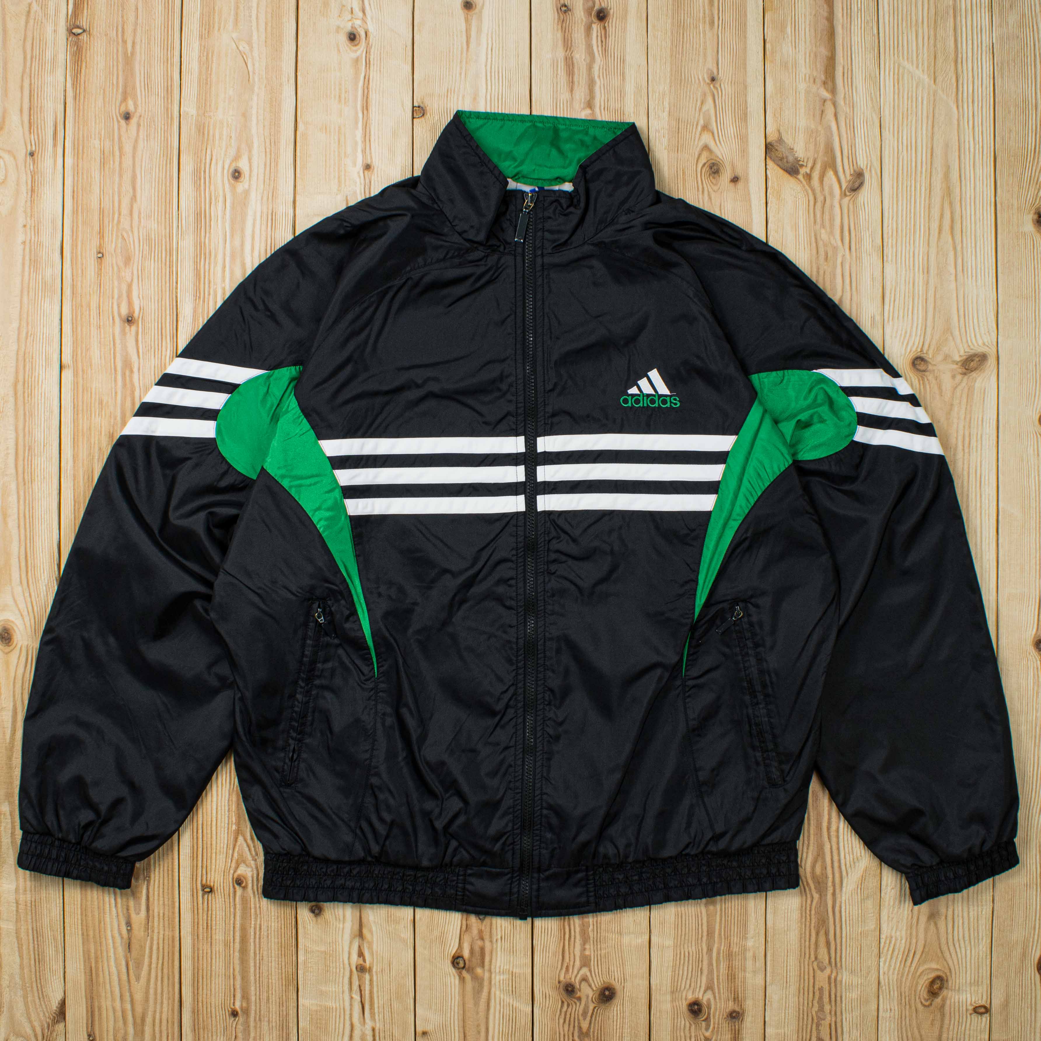 (L) Vintage Adidas Embroidered Jacket