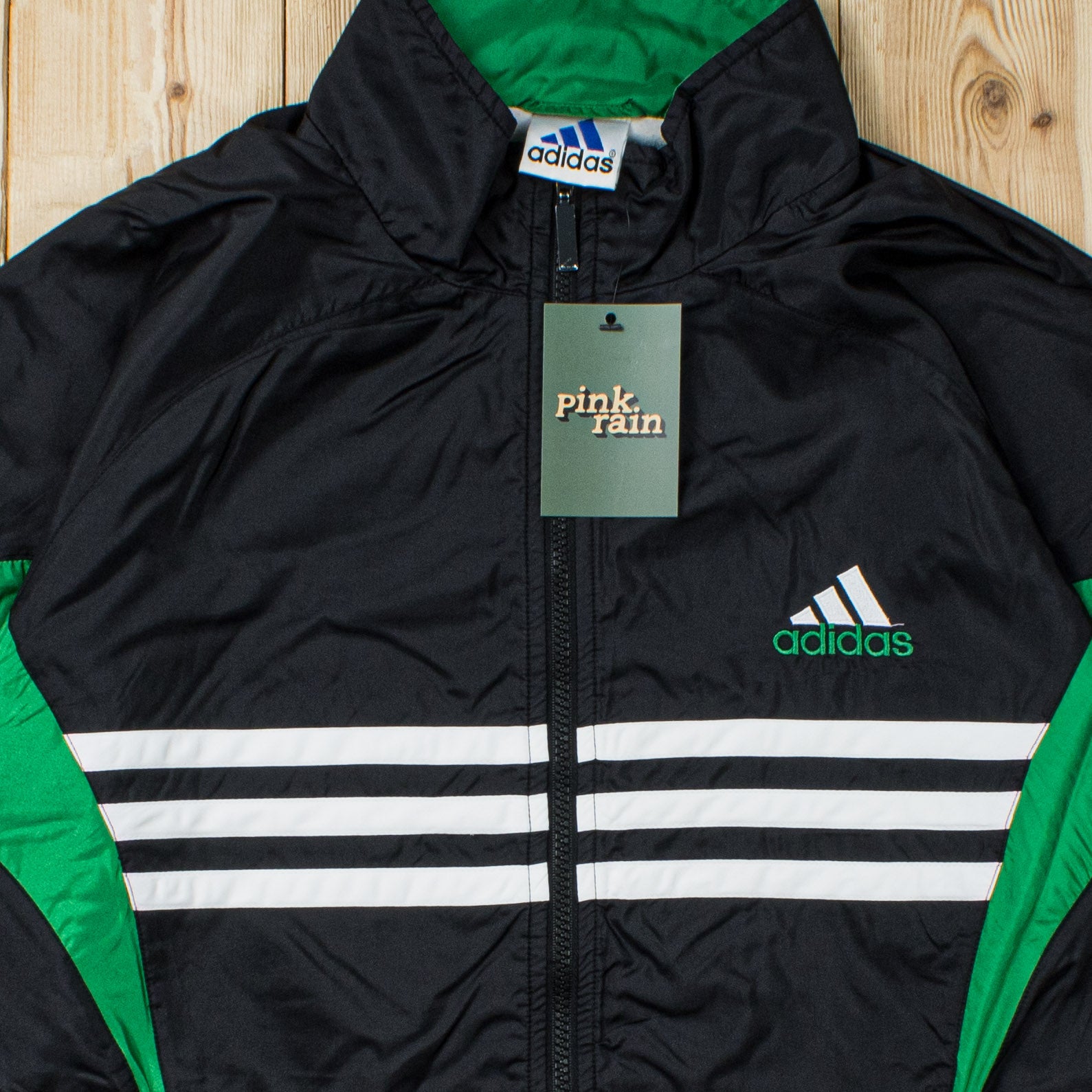 (L) Vintage Adidas Embroidered Jacket