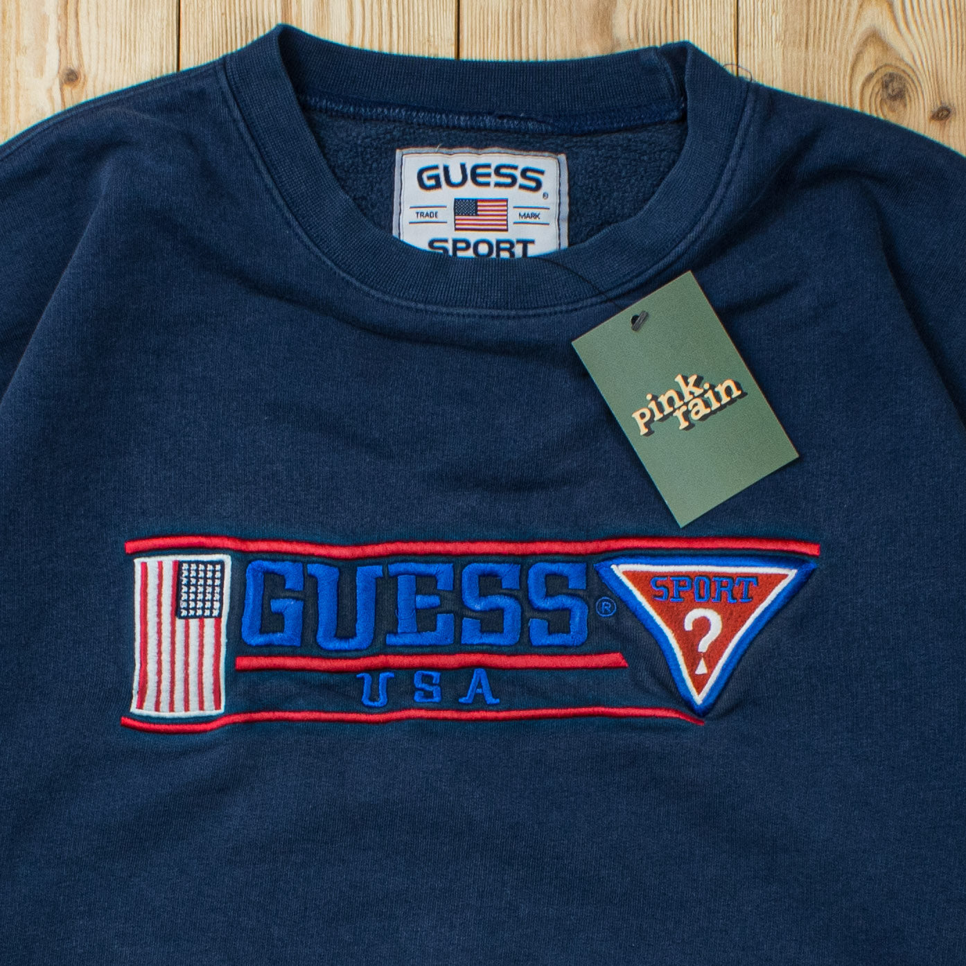 (L) Vintage Guess USA Embroidered Sweatshirt