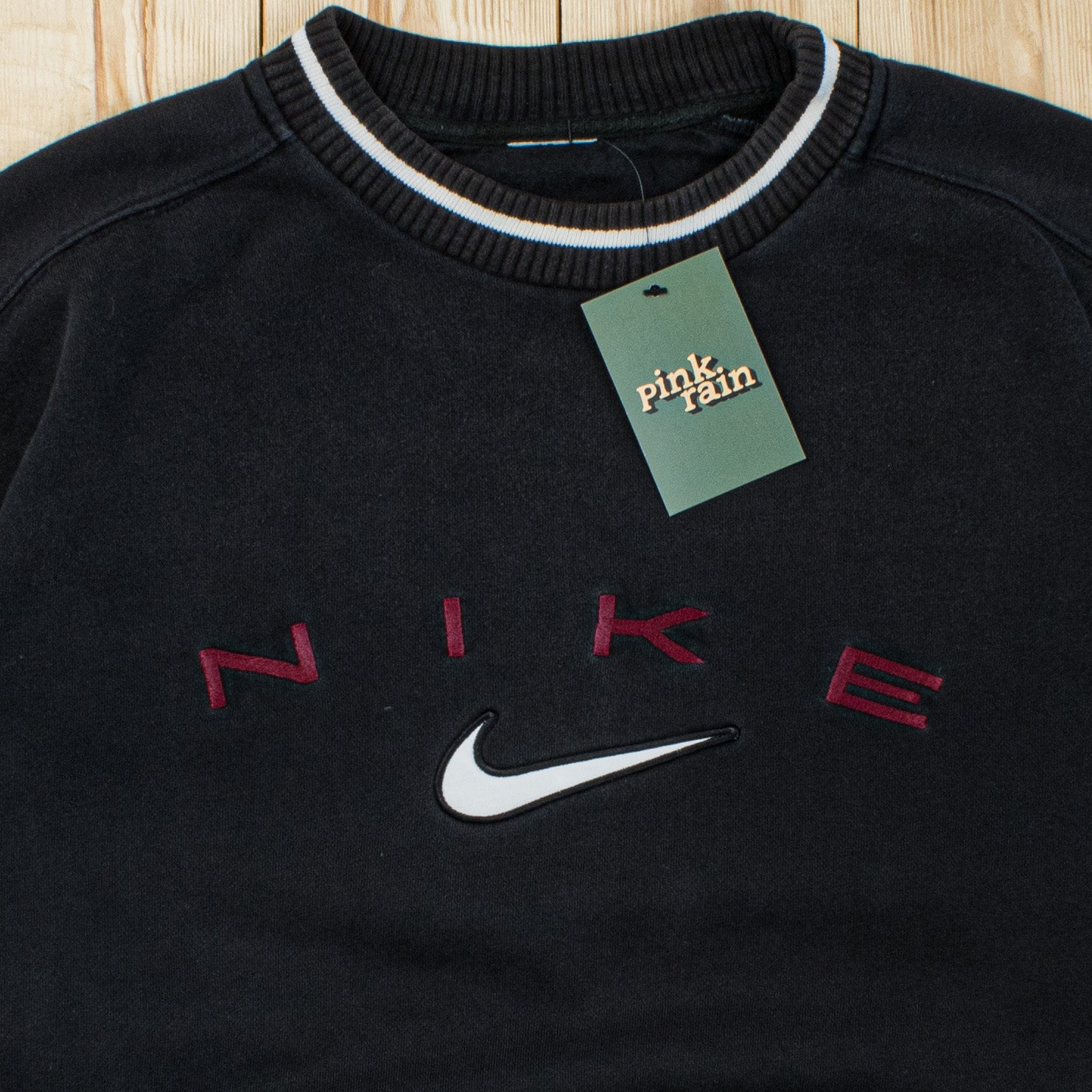 (M) Vintage Nike Spell Out Embroidered Sweatshirt