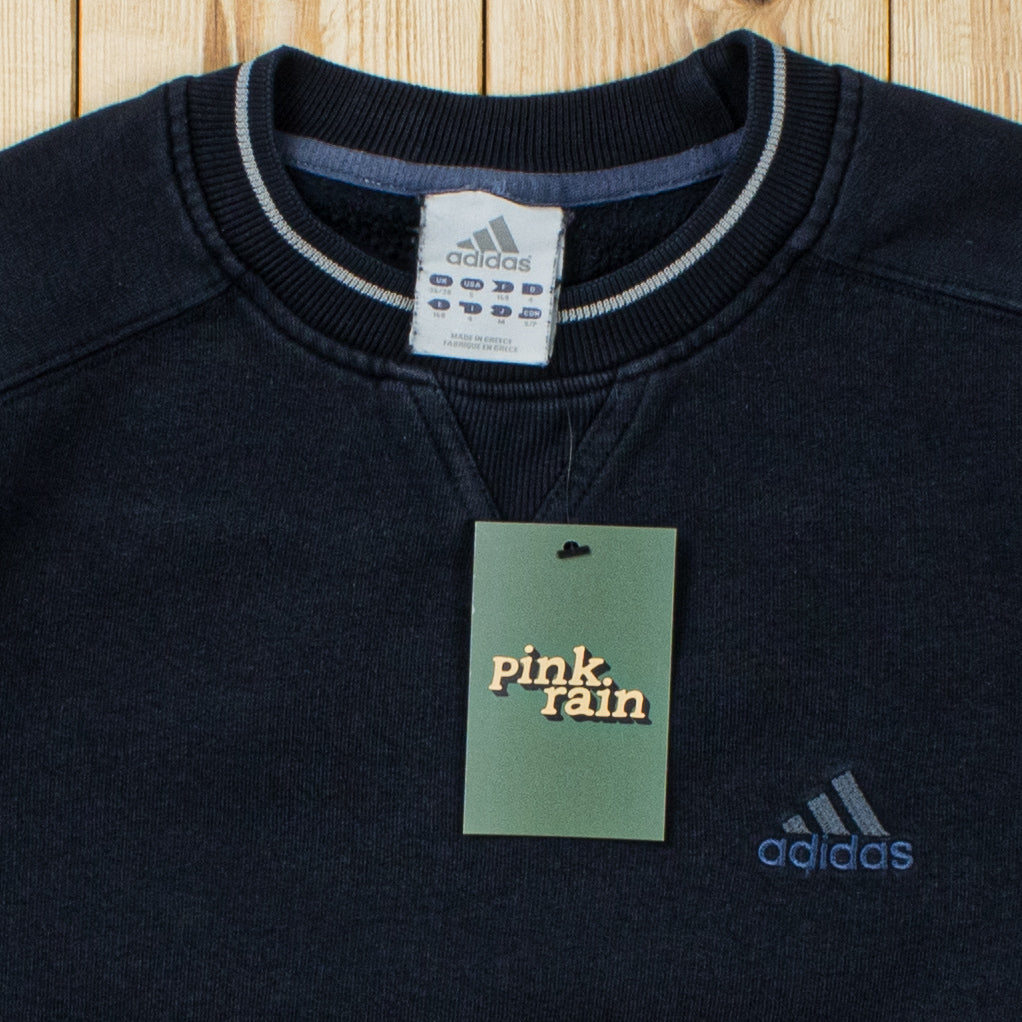 (S) Vintage Adidas Essential Embroidered Sweatshirt