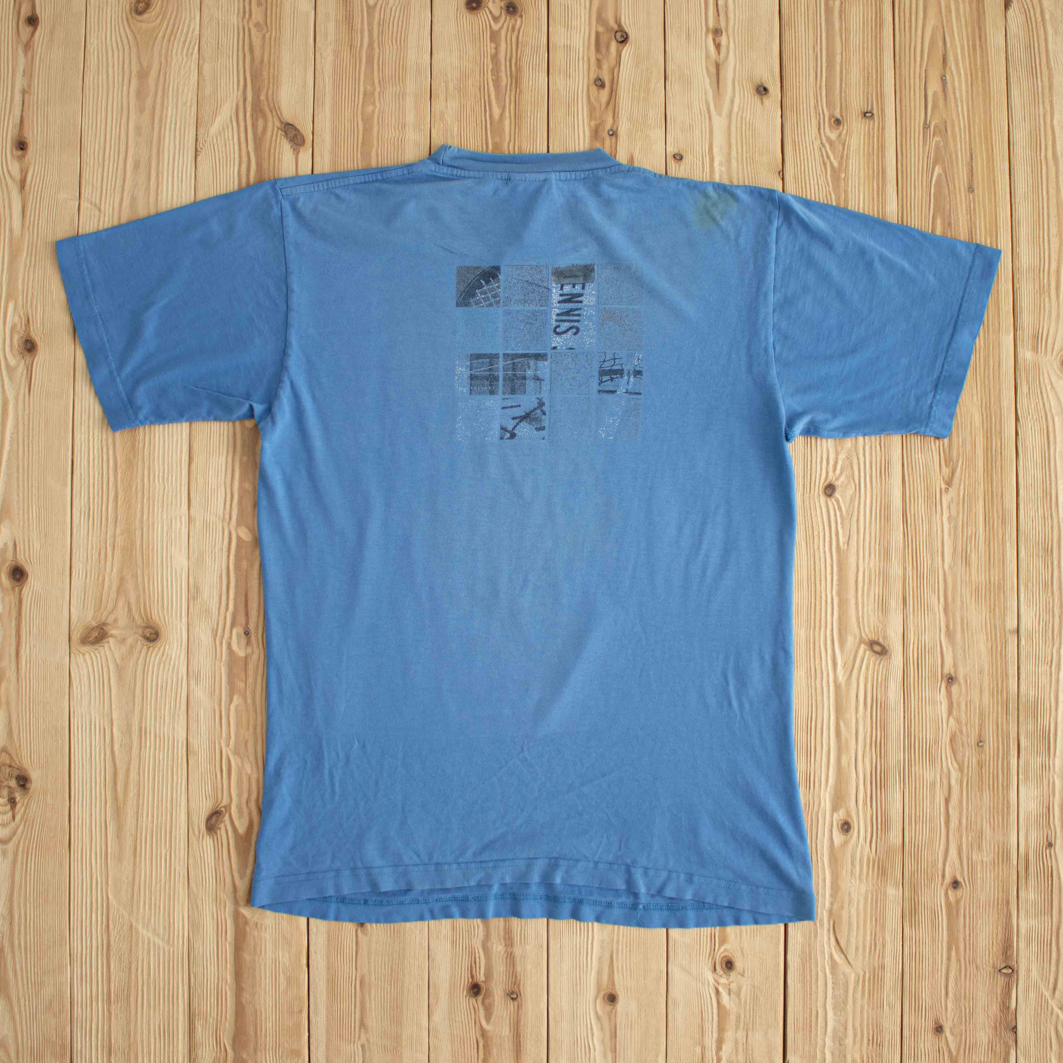 (S/M) Nike Tennis Vintage T-Shirt Blue
